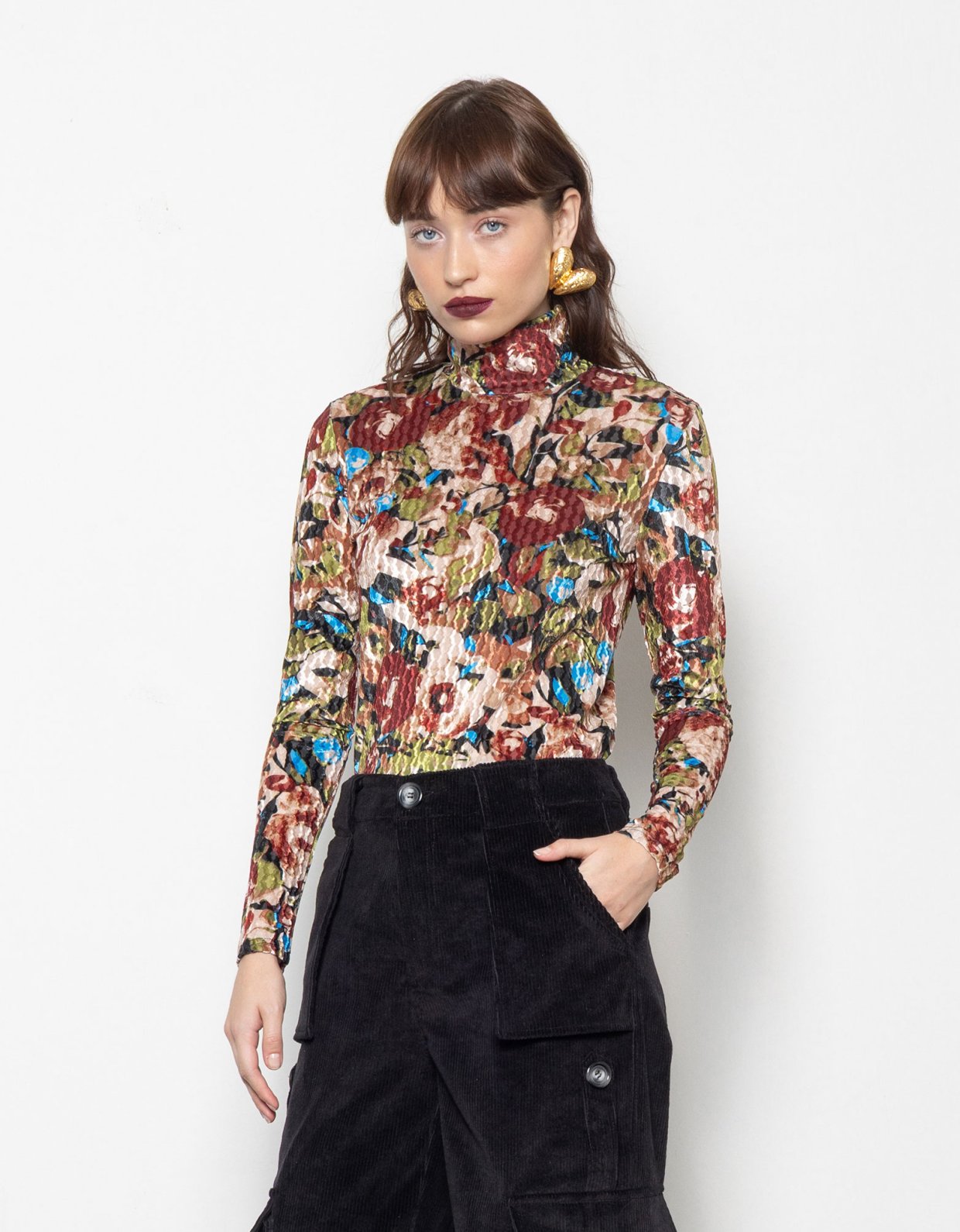 Mallory the label Montana floral top
