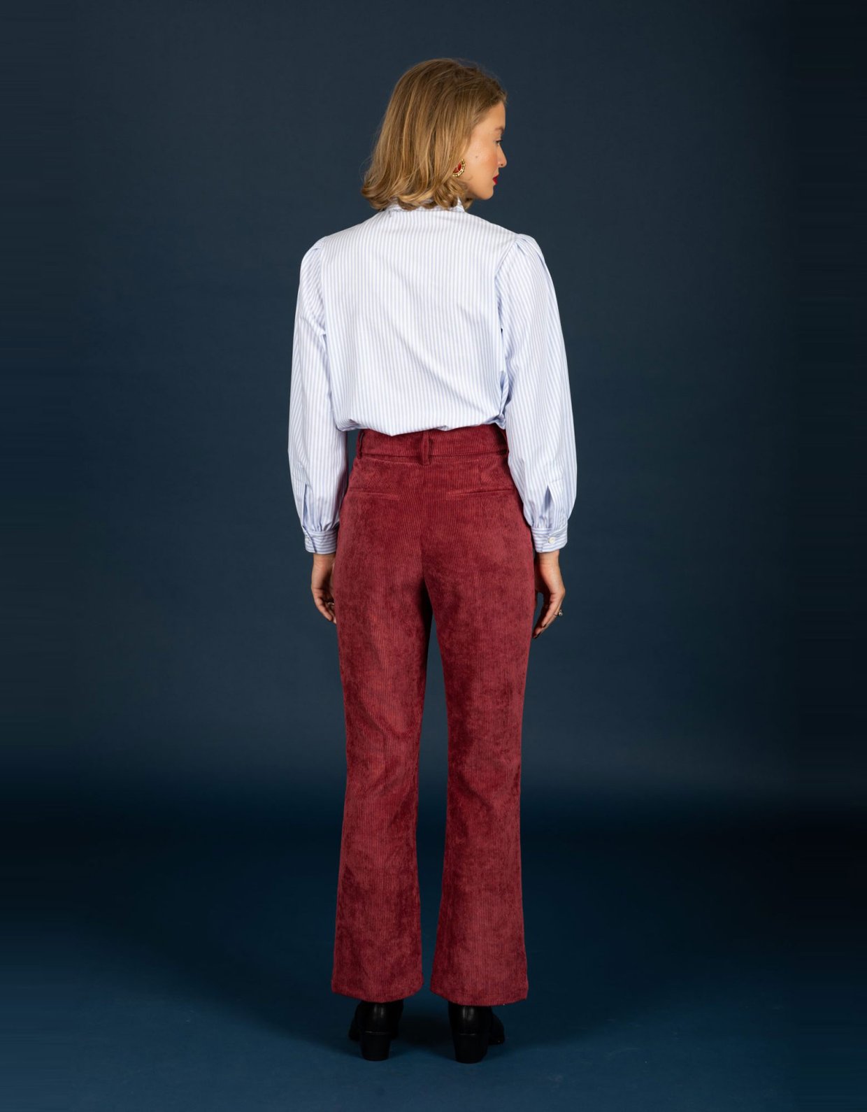 Chaton Morris pants bordeaux