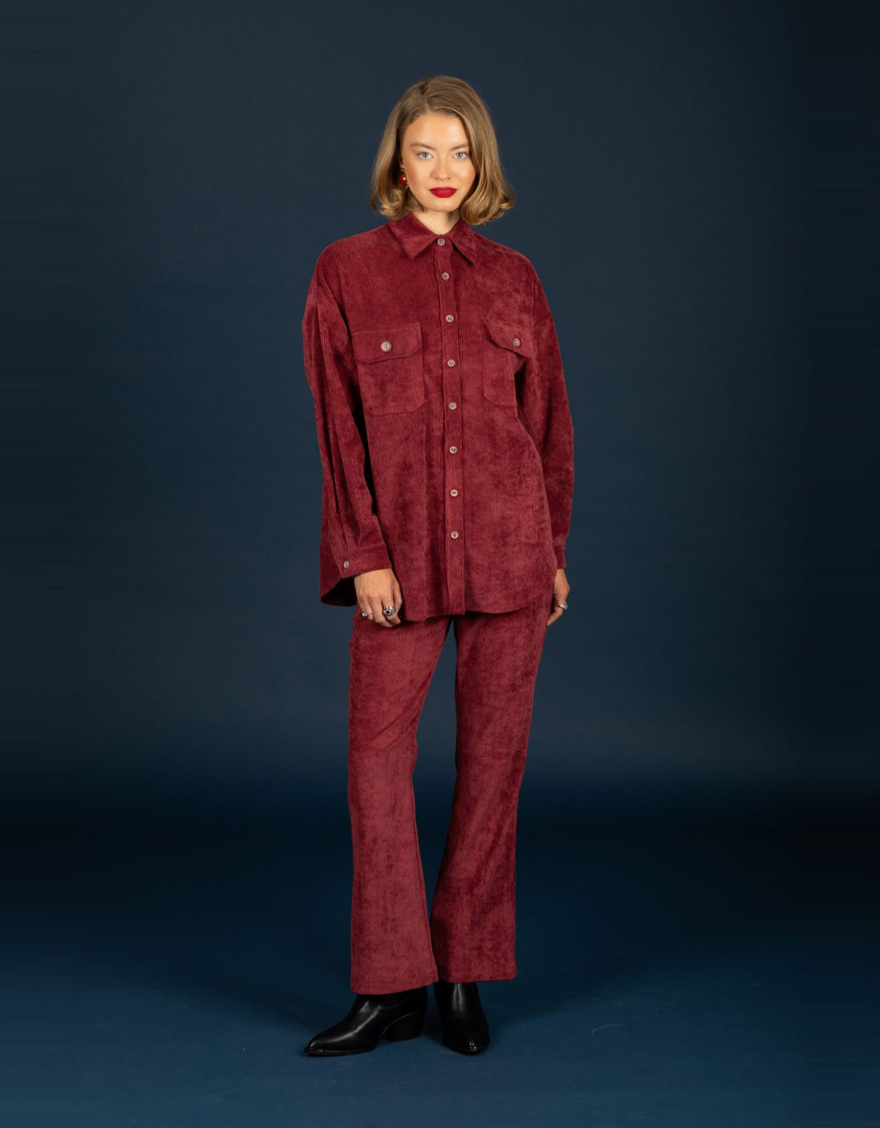 Chaton Morris pants bordeaux