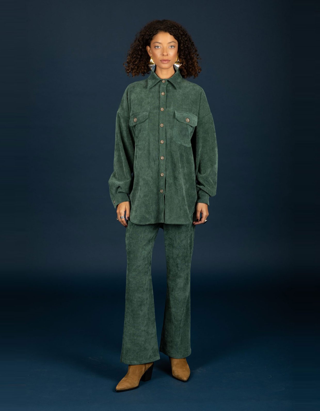 Chaton Morris pants forest