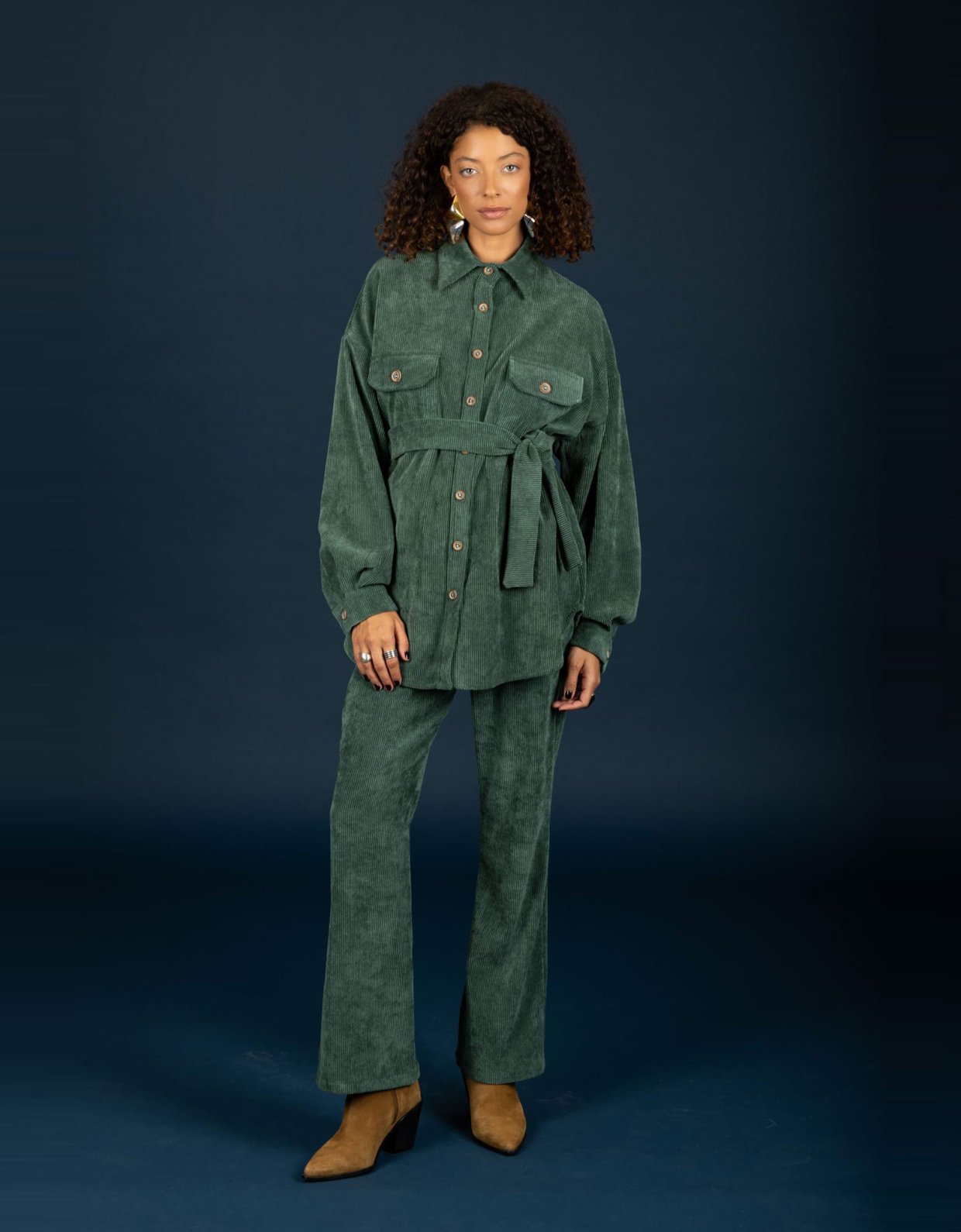 Chaton Morris pants forest