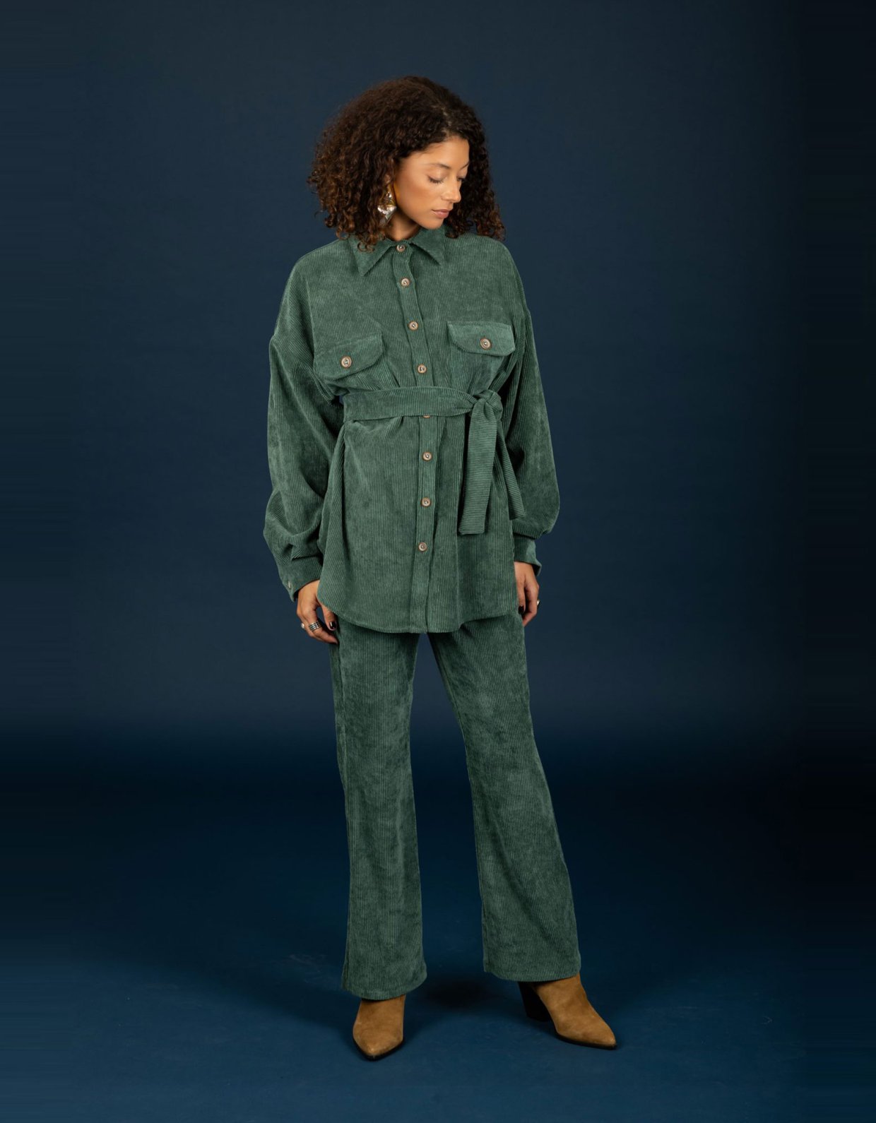 Chaton Morris pants forest