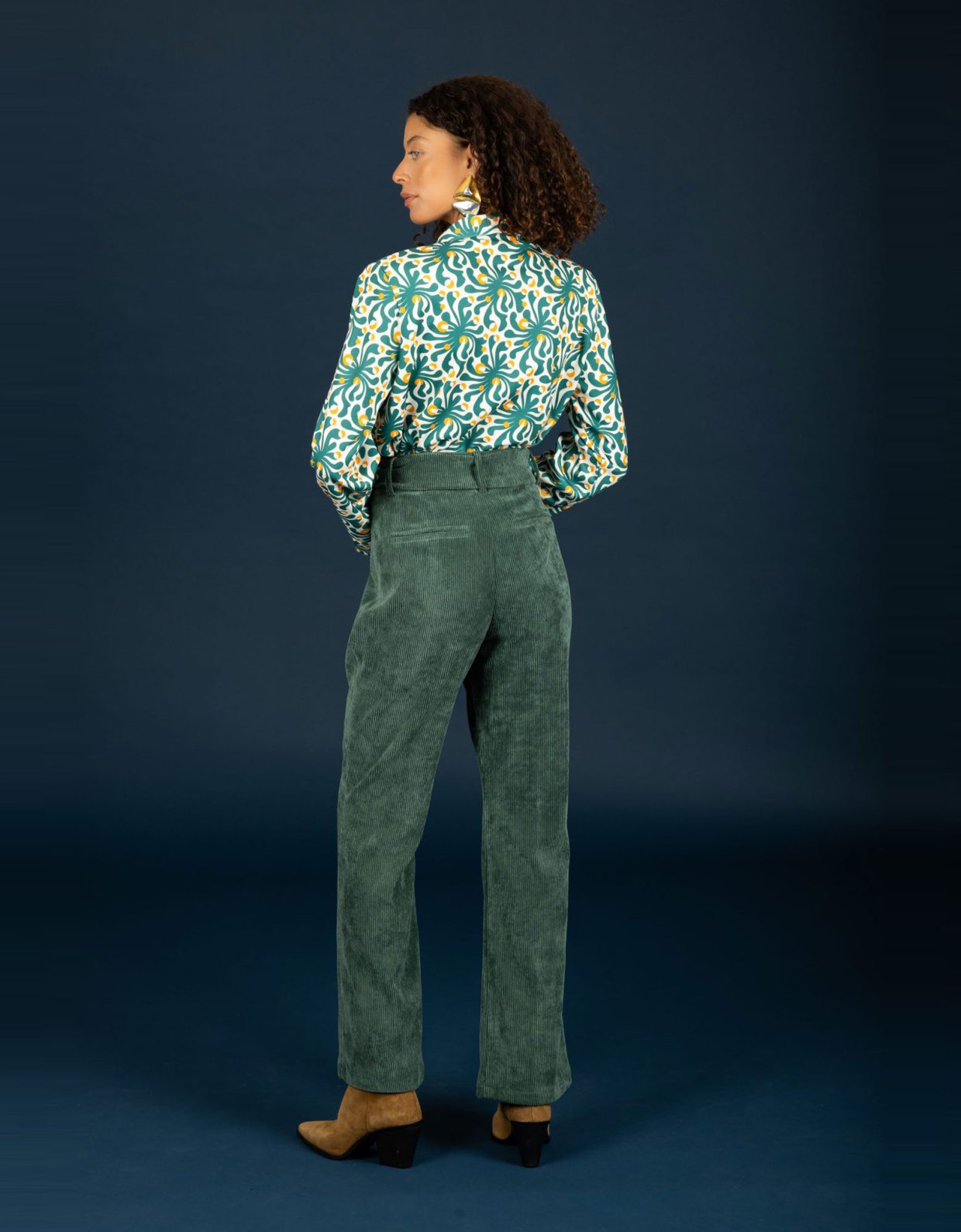 Chaton Morris pants forest