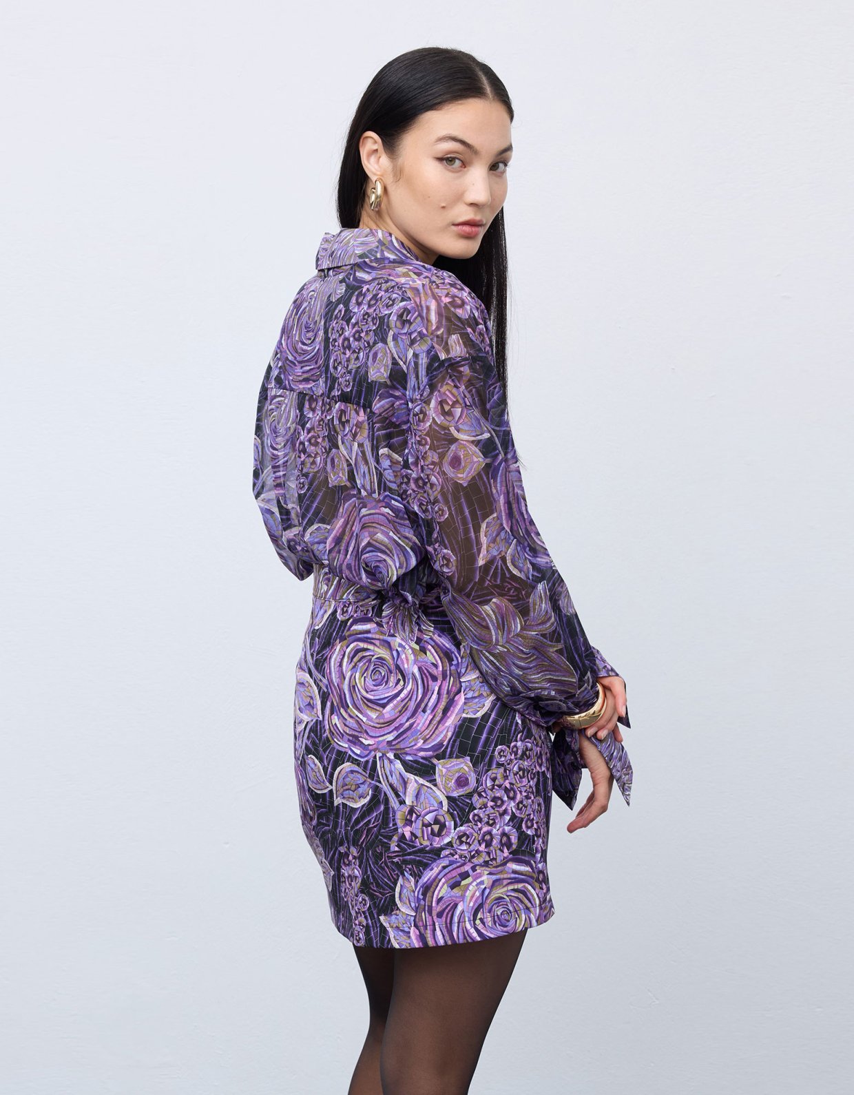 Ciel Concept Mosaic anthesis mauve shirt