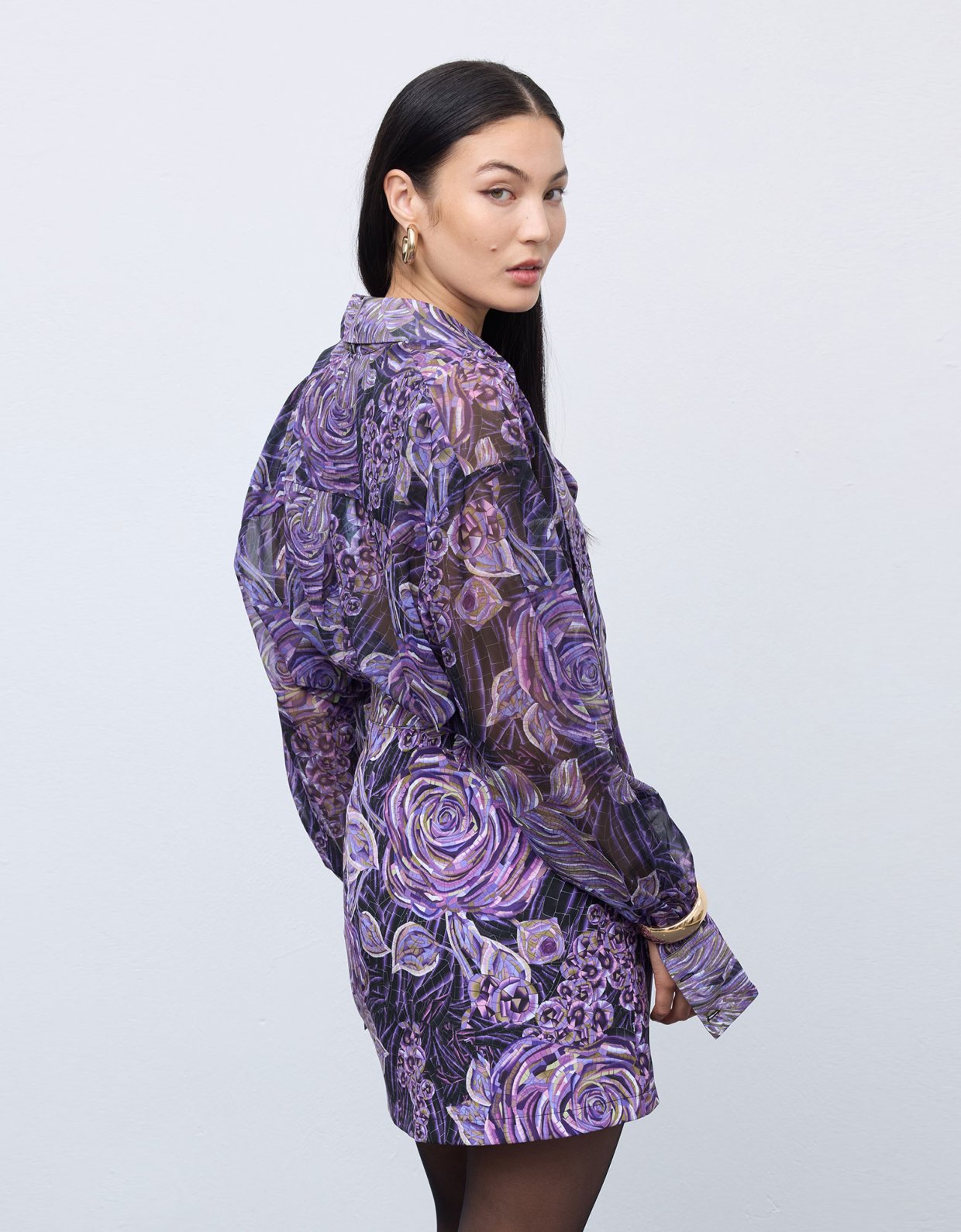 Ciel Concept Mosaic anthesis mauve shirt