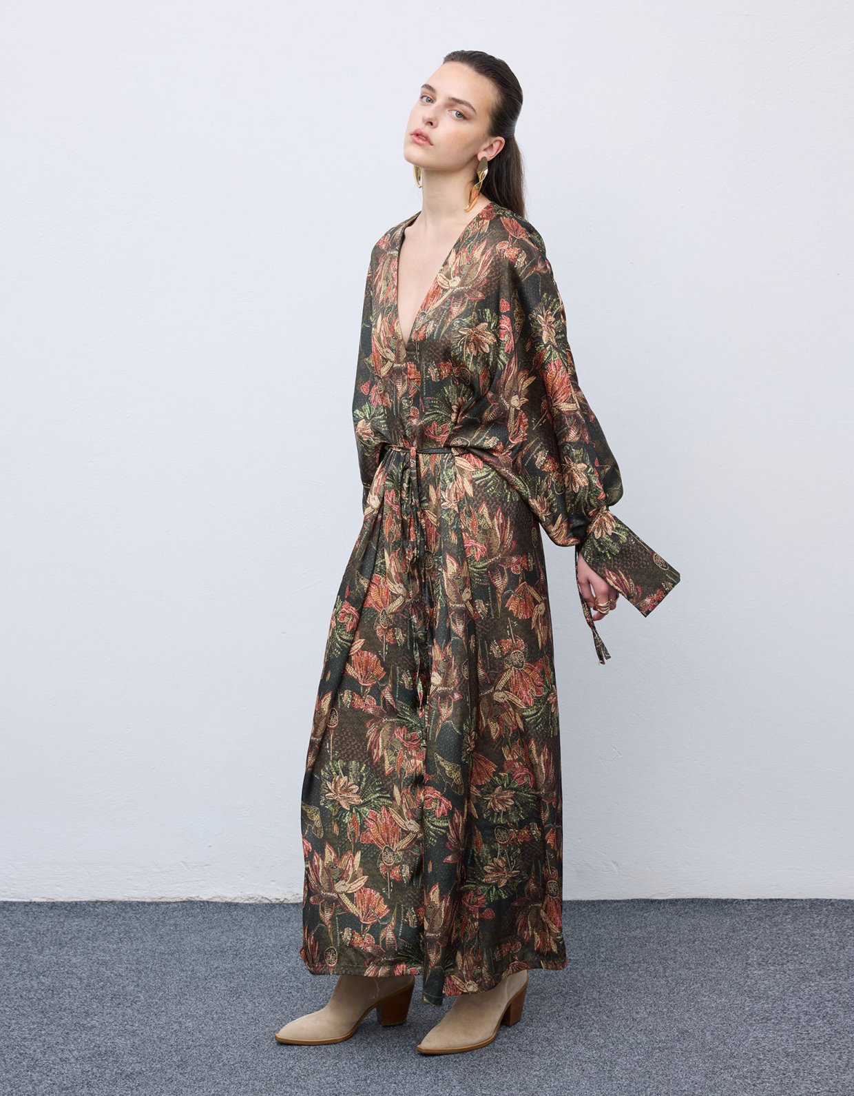 Ciel Concept Mosaic oasis midi dress