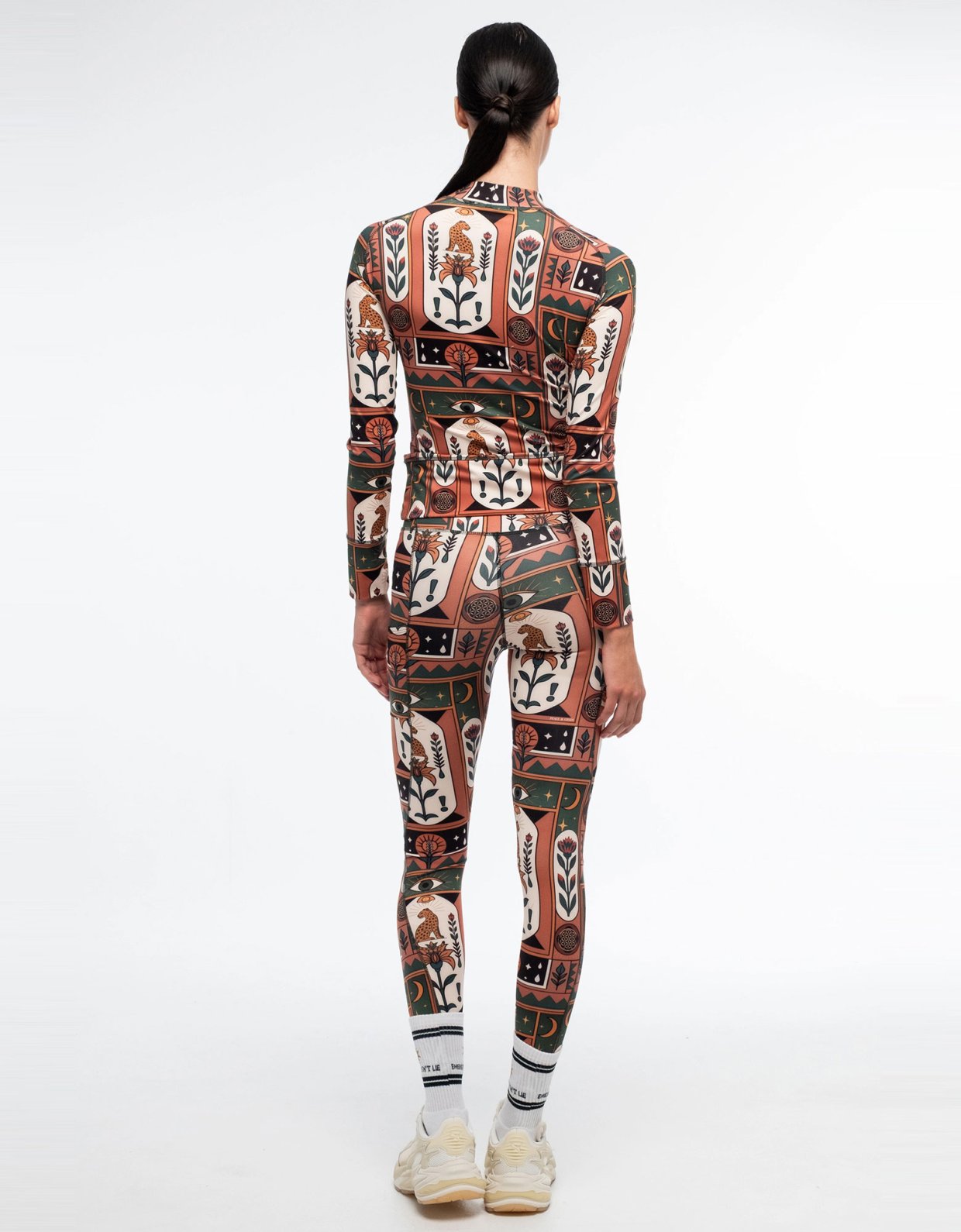 Peace and Chaos Mystic bloom sports leggings