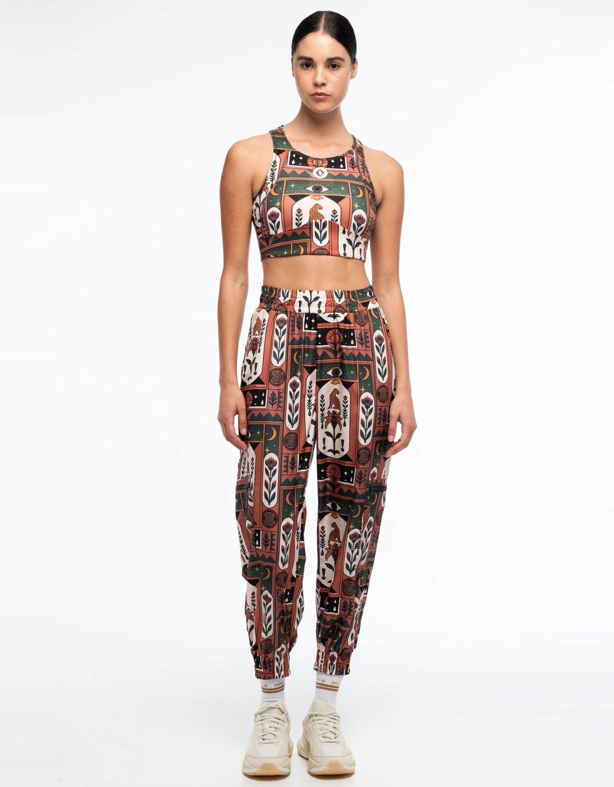 Peace and Chaos Mystic bloom sports top