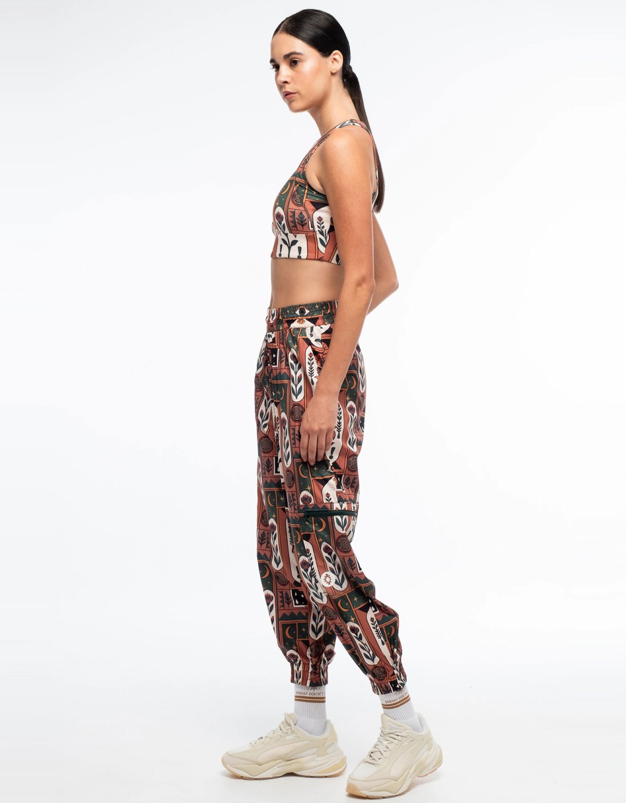 Peace and Chaos Mystic bloom sports top