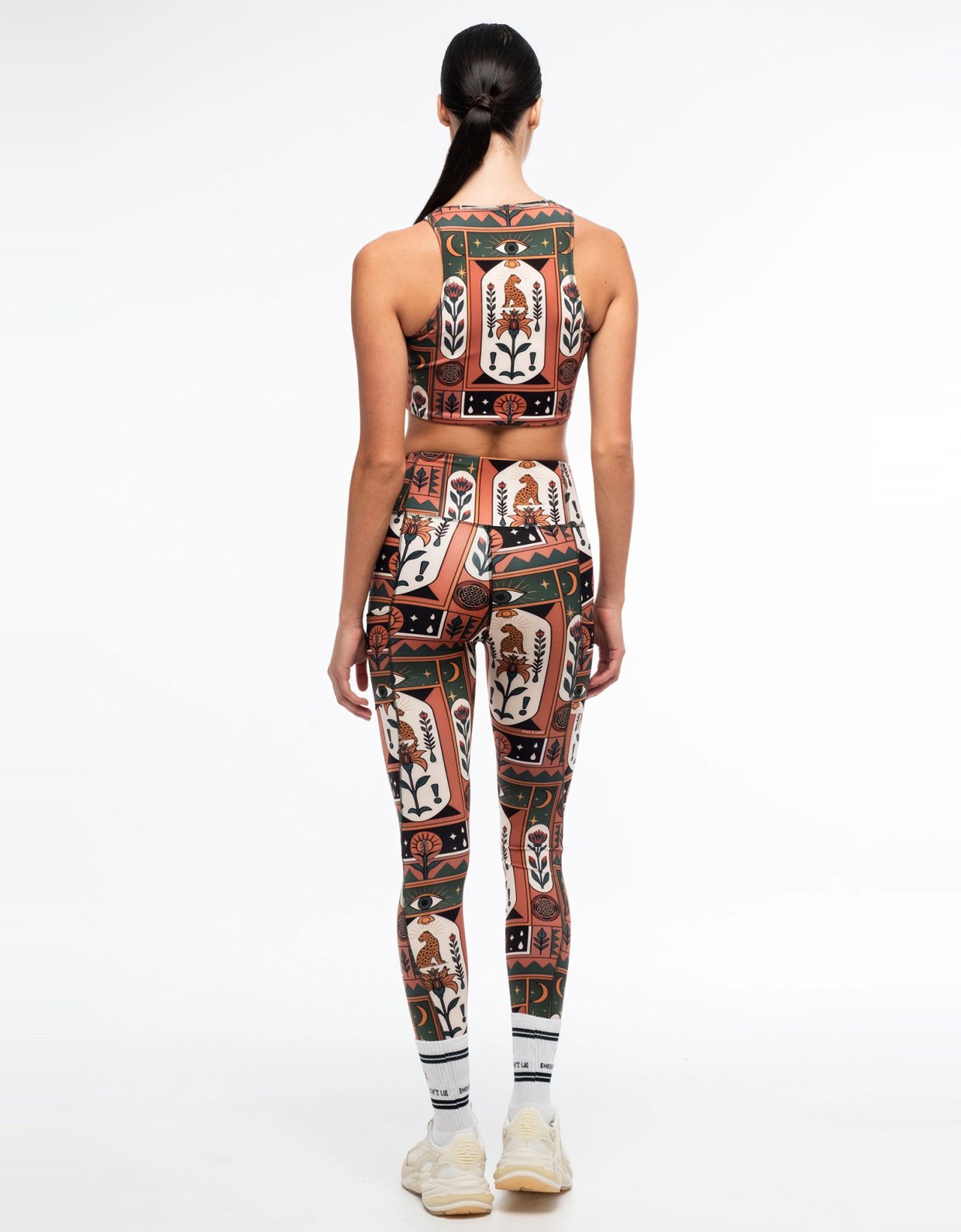 Peace and Chaos Mystic bloom sports top