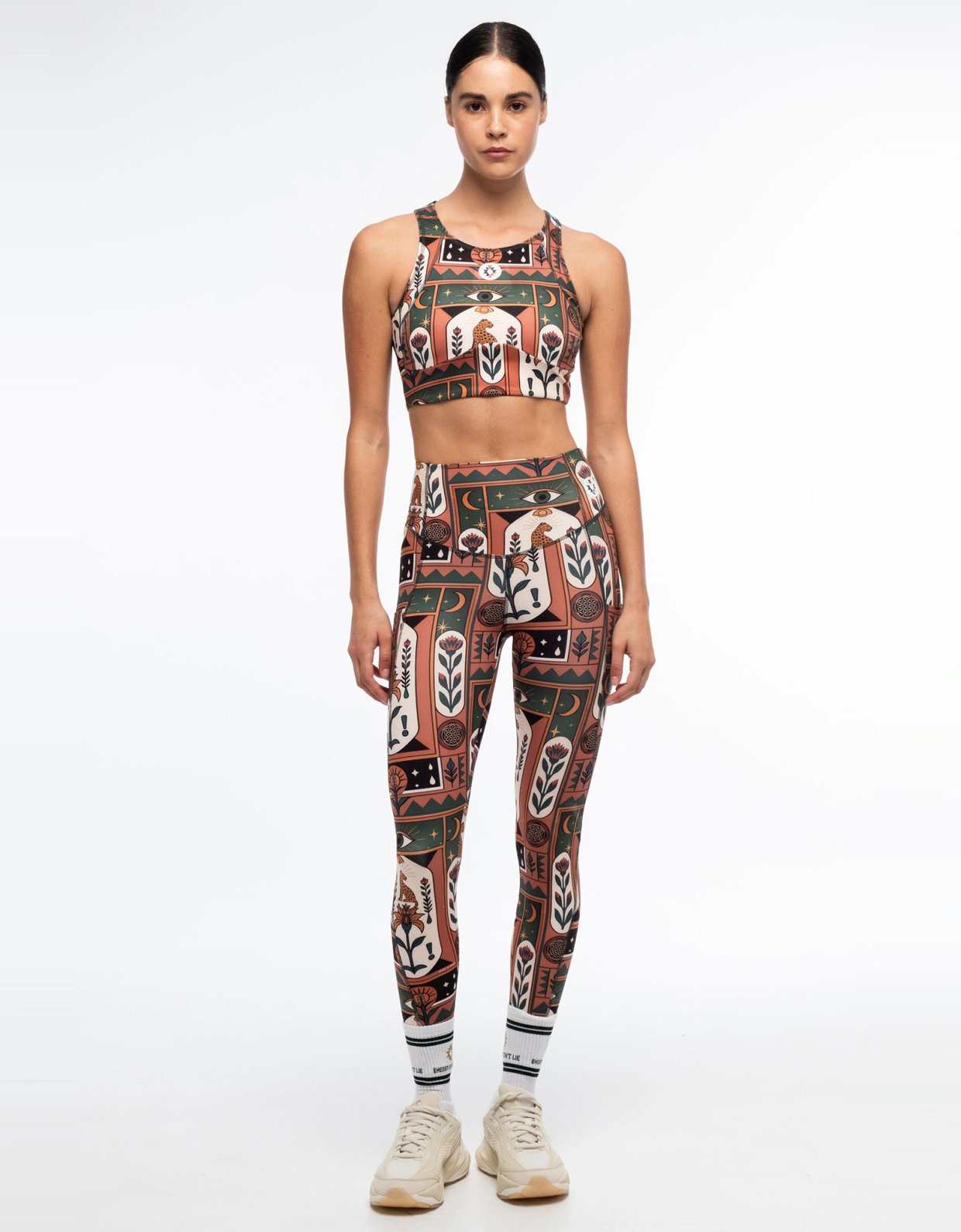 Peace and Chaos Mystic bloom sports top