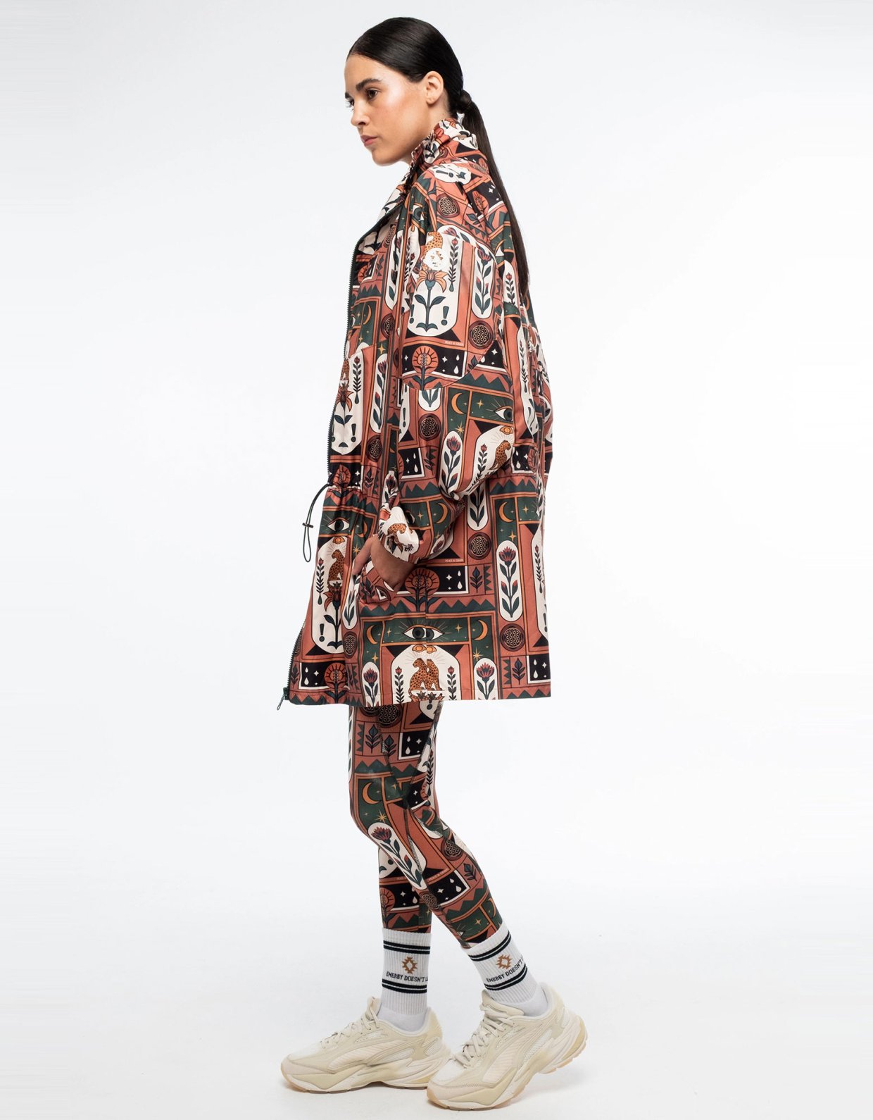 Peace and Chaos Mystic bloom track jacket