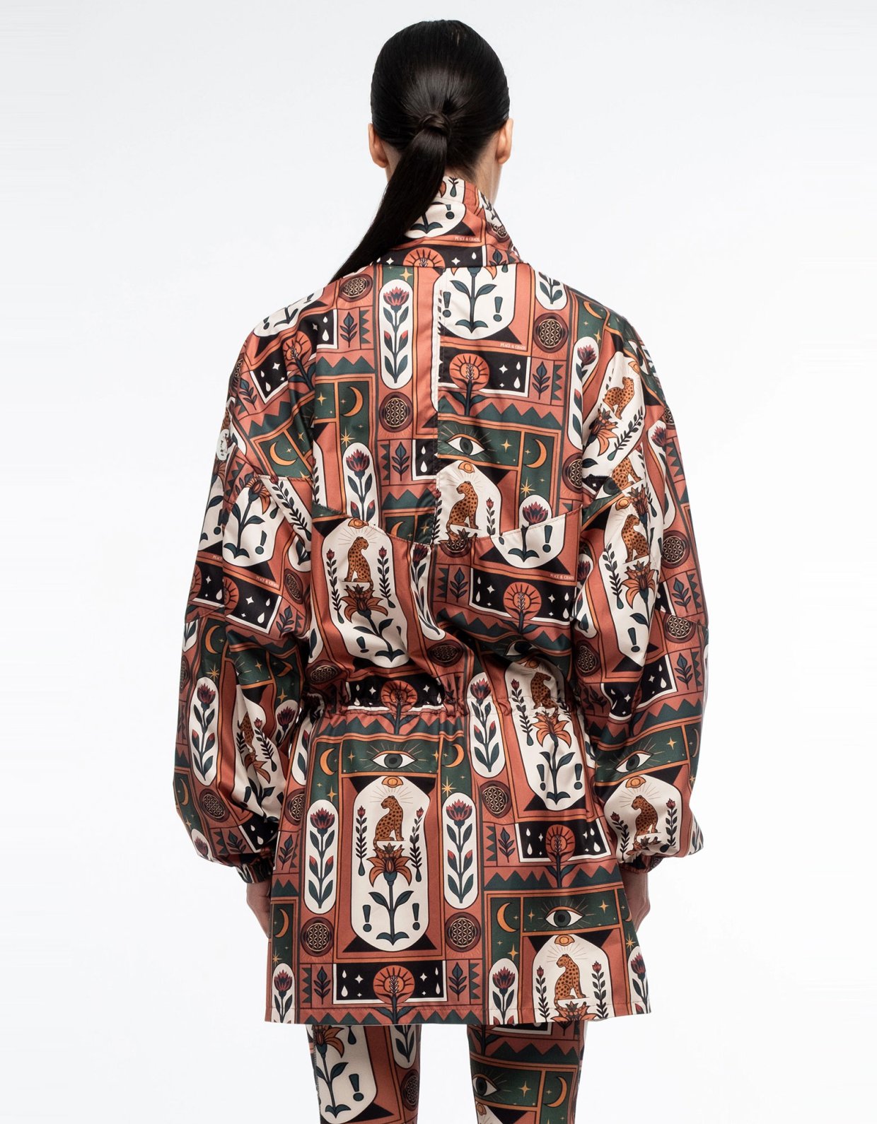 Peace and Chaos Mystic bloom track jacket