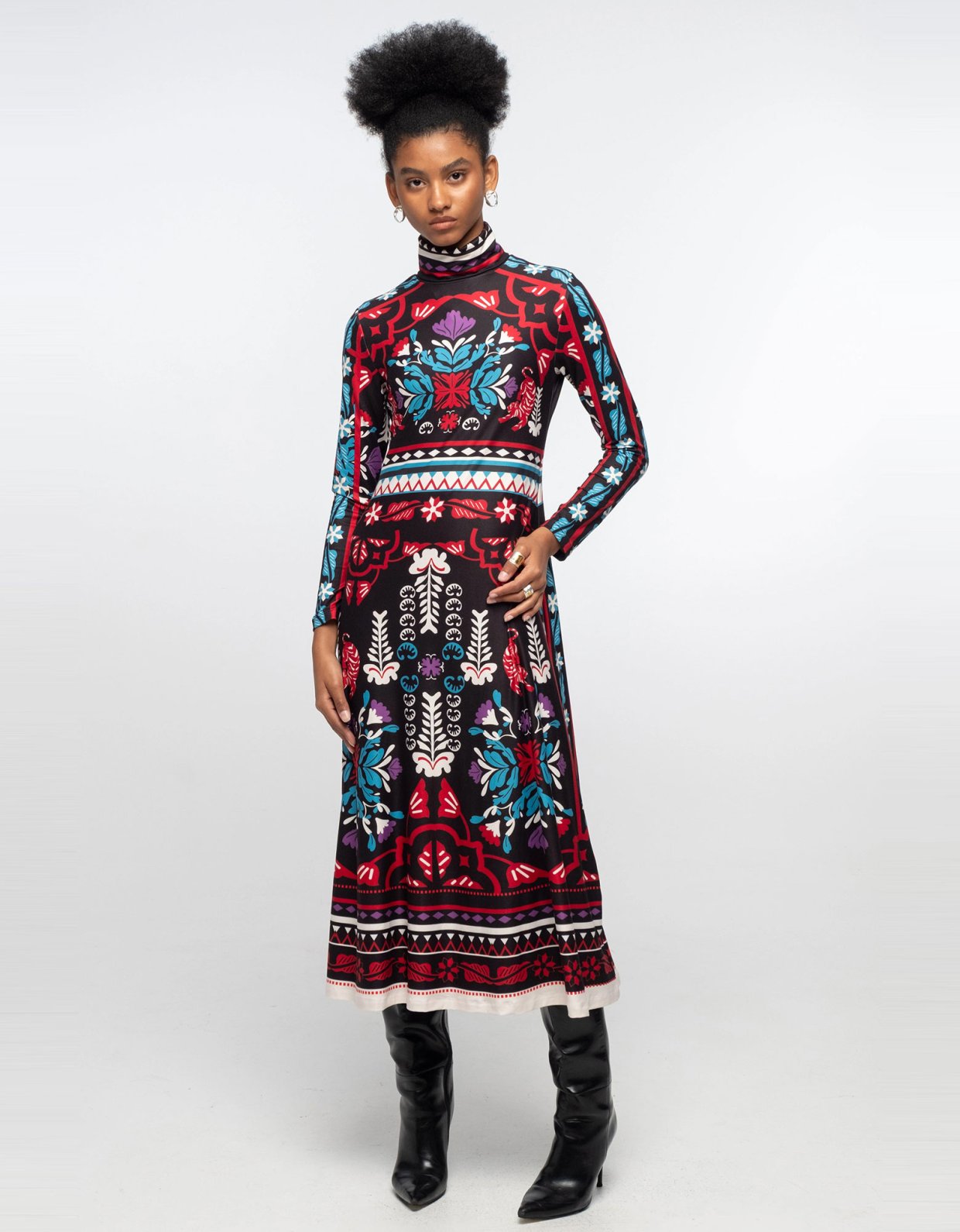 Peace and Chaos Mythical long dress