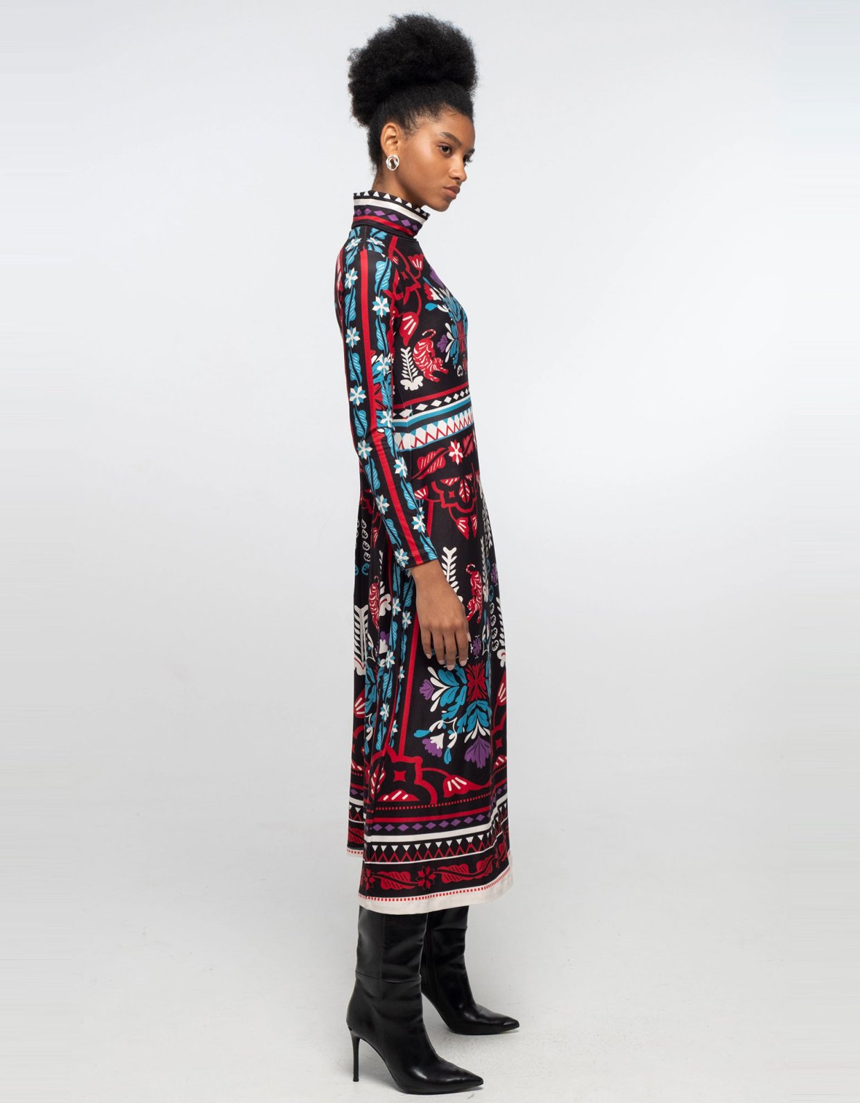 Peace and Chaos Mythical long dress