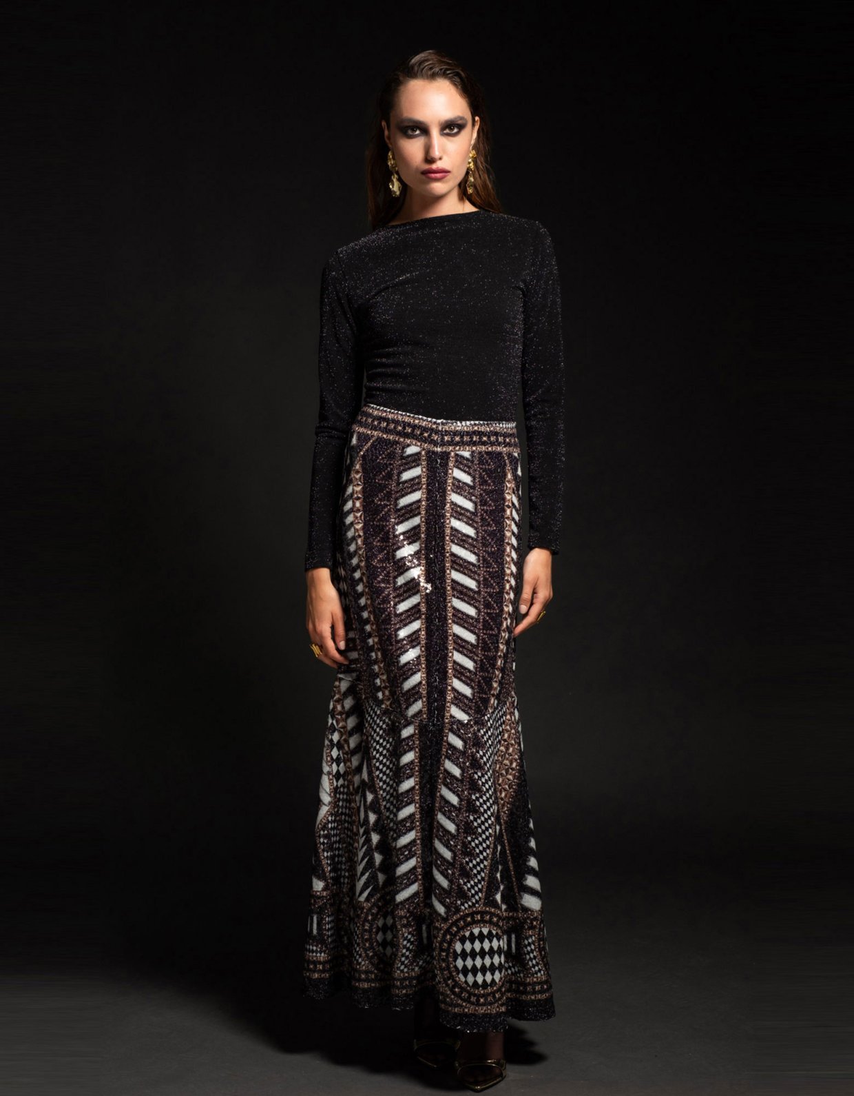 Peace & Chaos Abundance long skirt