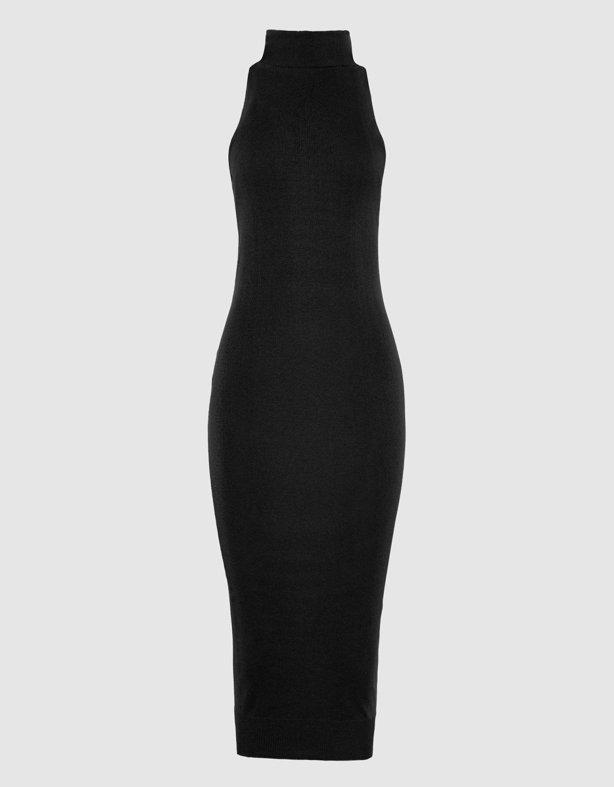 Nadia Rapti No. 26 Knitted midi dress black