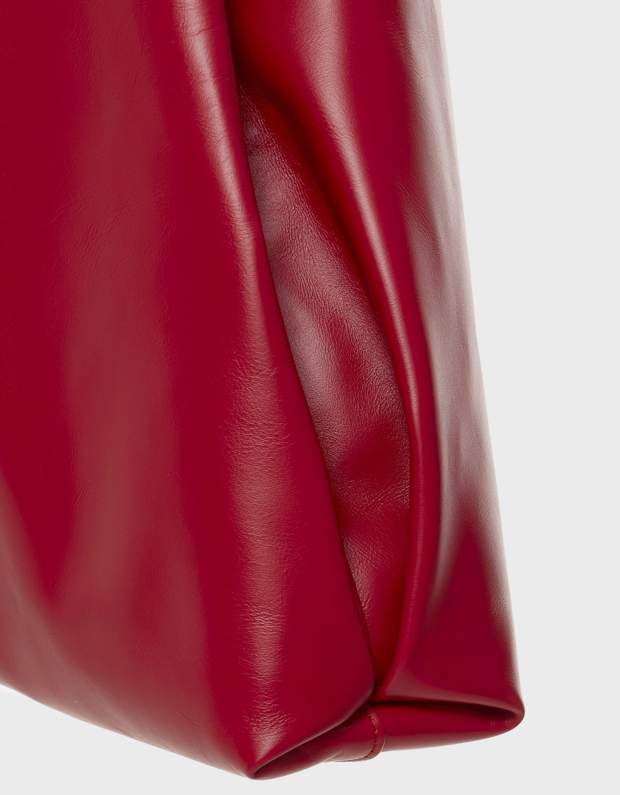 Nadia Rapti Sin leather bag red