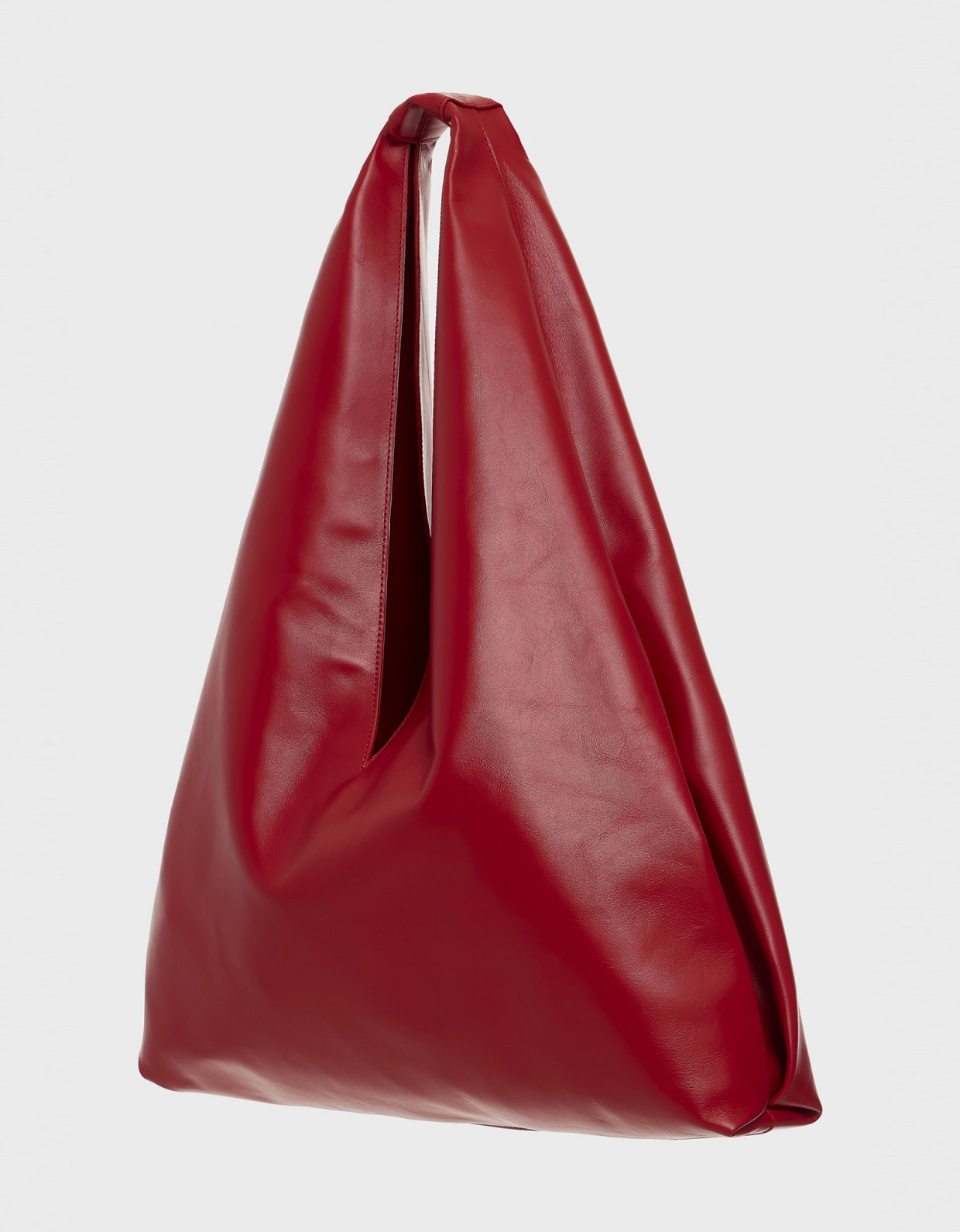 Nadia Rapti Sin leather bag red