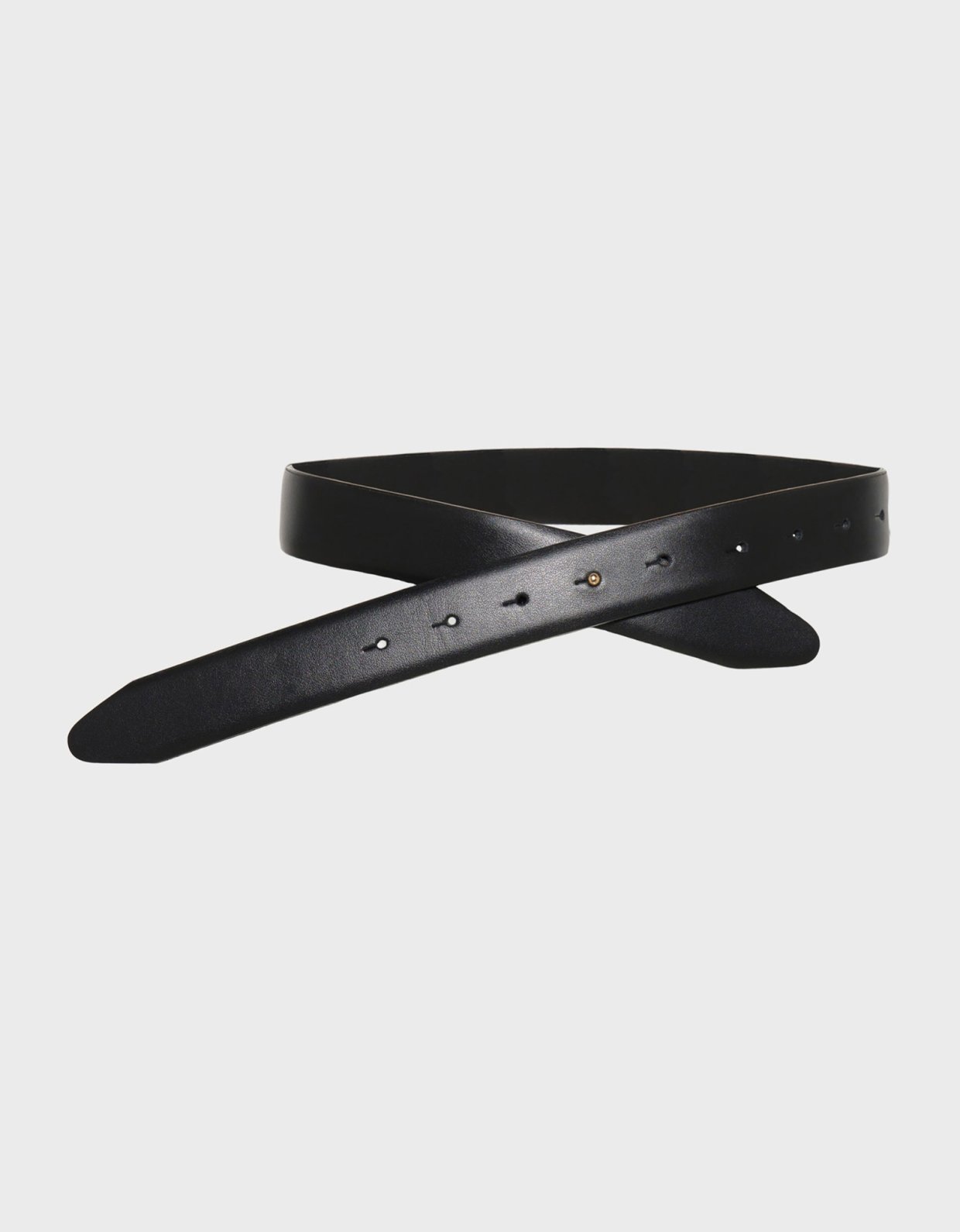 Nadia Rapti Thea leather belt black