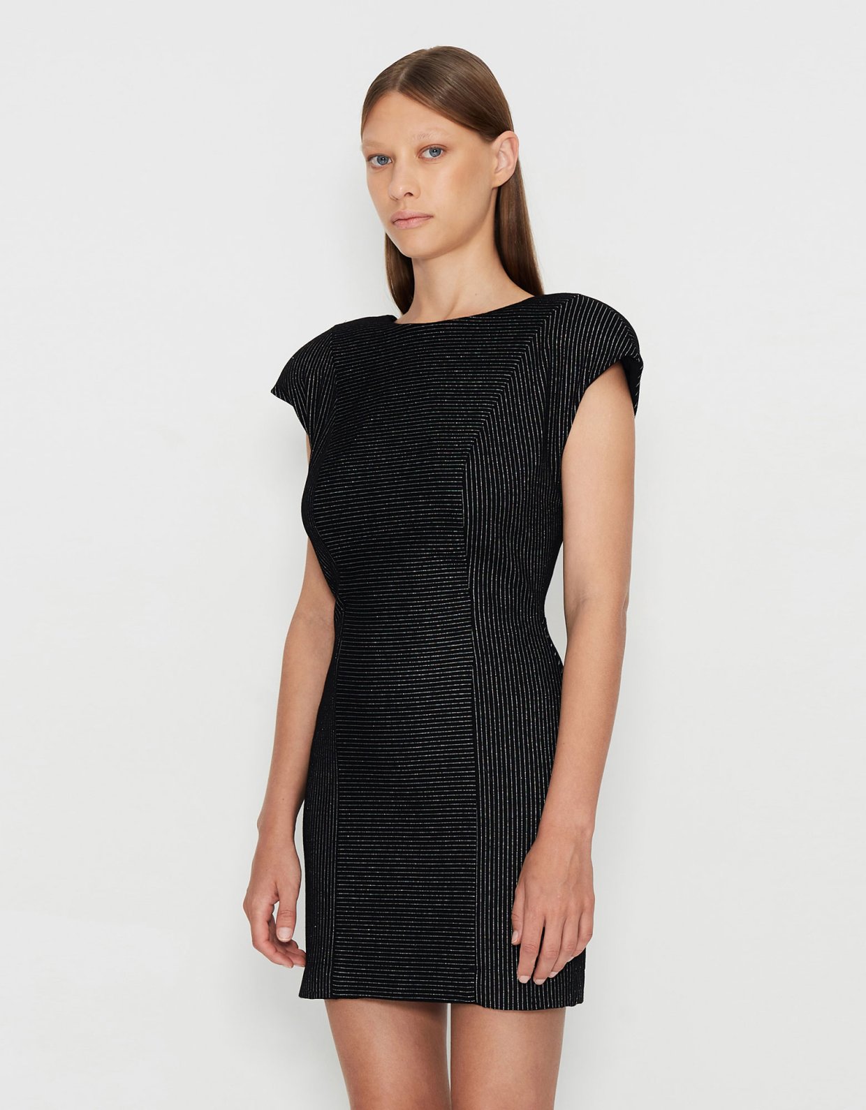 Nadia Rapti Sprinkles of stardust dress black