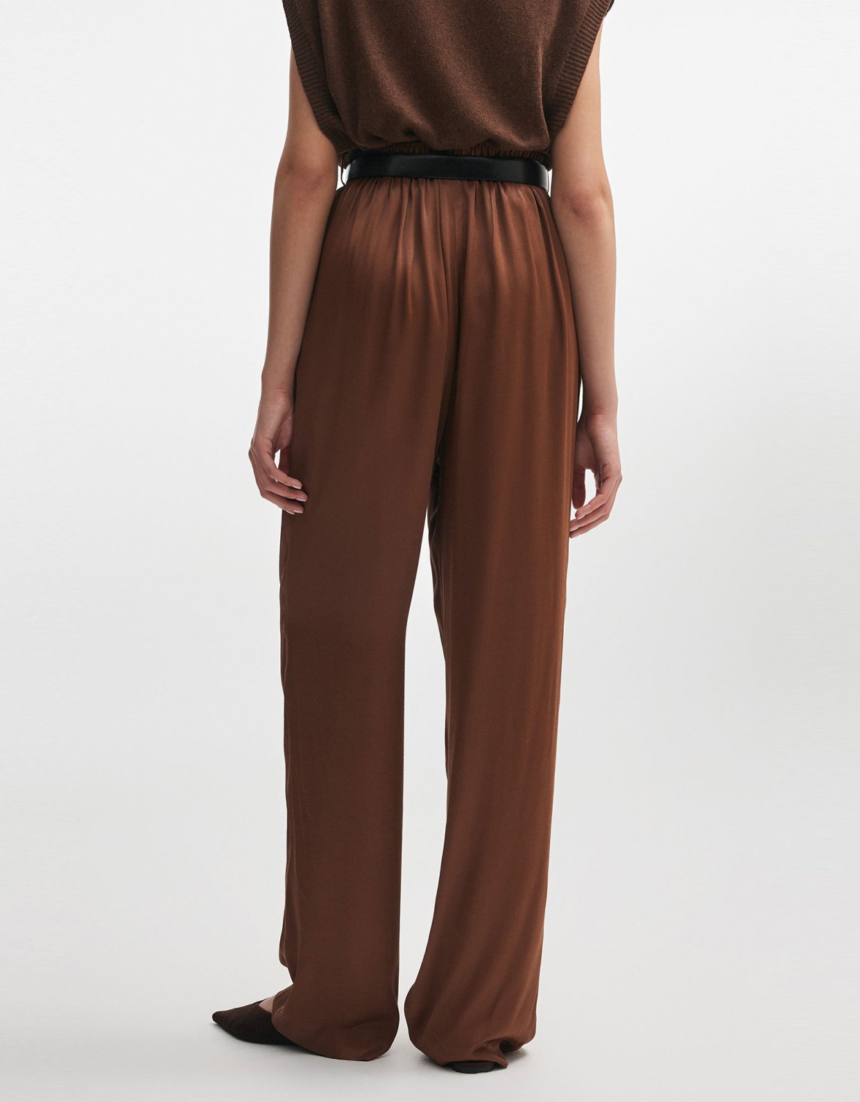 Nadia Rapti Espresso trousers brown