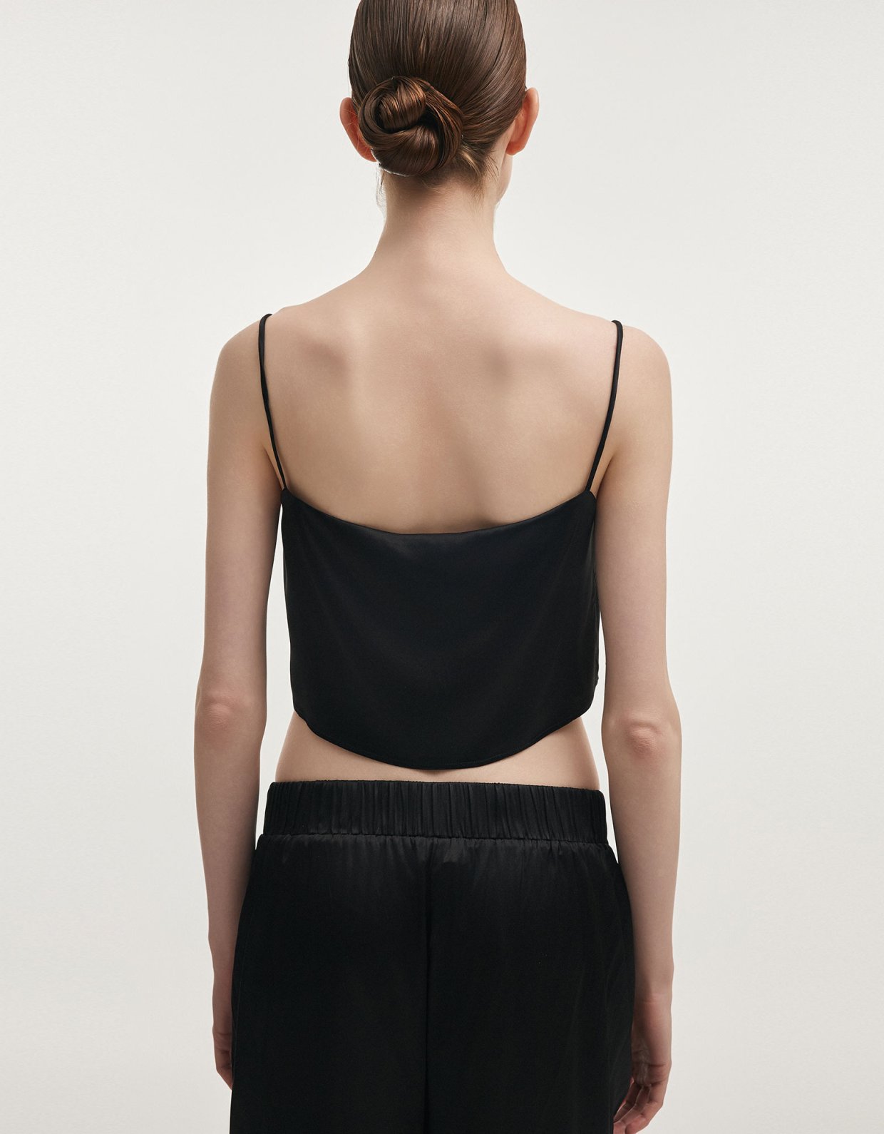 Nadia Rapti Naia crop top black