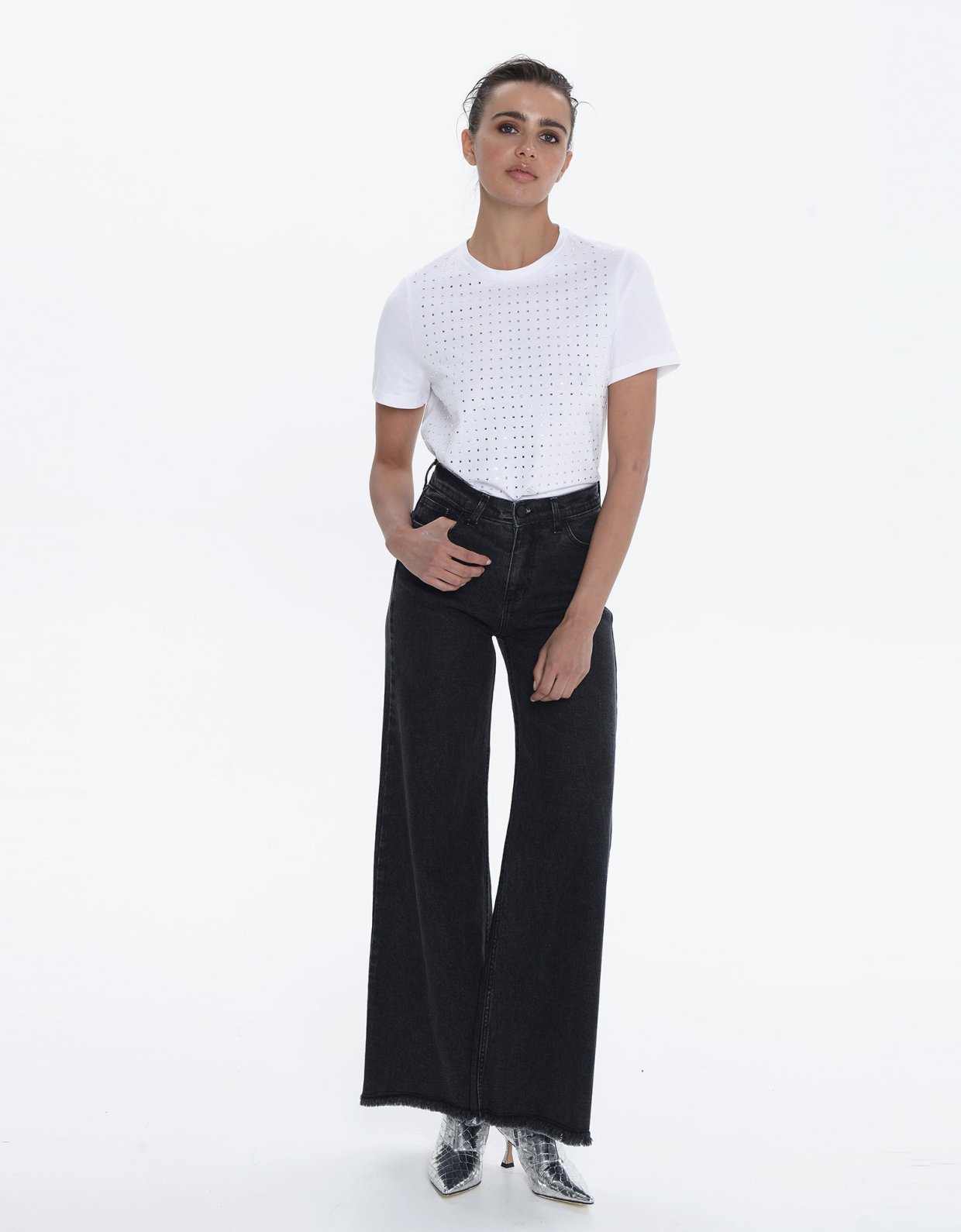 Sac Jeans Naomi denim pants stone black