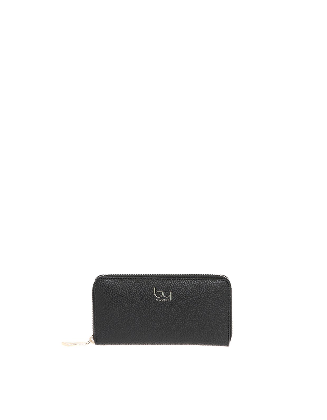 By Byblos Naos zip around wallet black