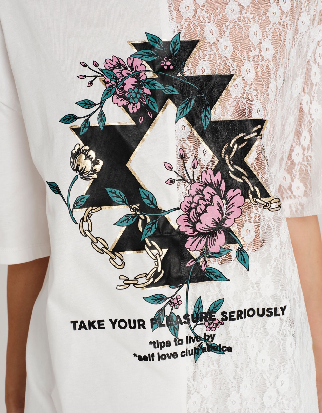 Peace and Chaos Naturalistic t-shirt