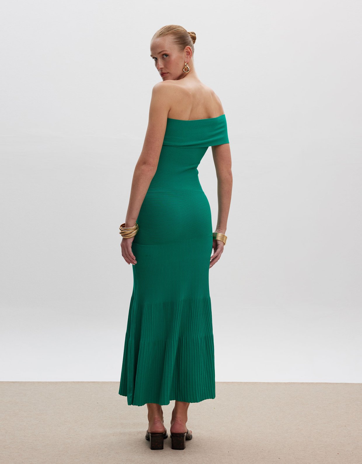 Ciel Concept Nikol knit dress green