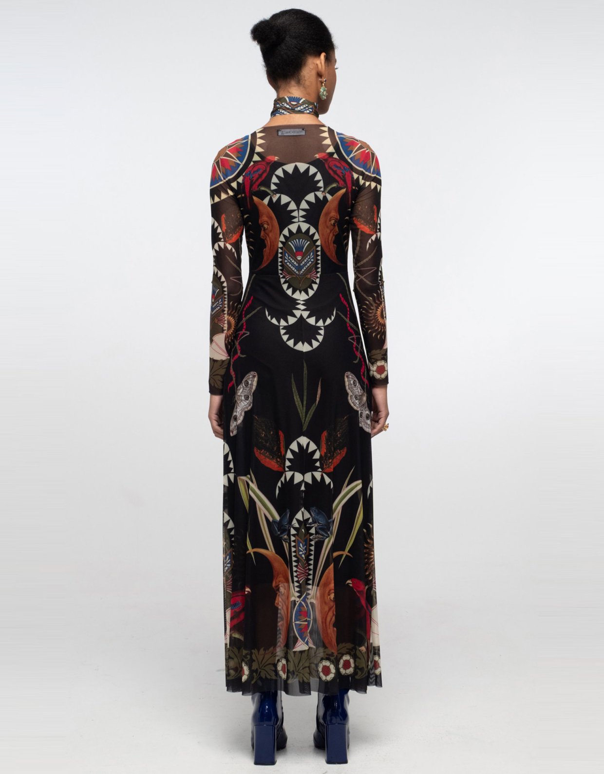 Peace and Chaos Nocturnal long mesh dress
