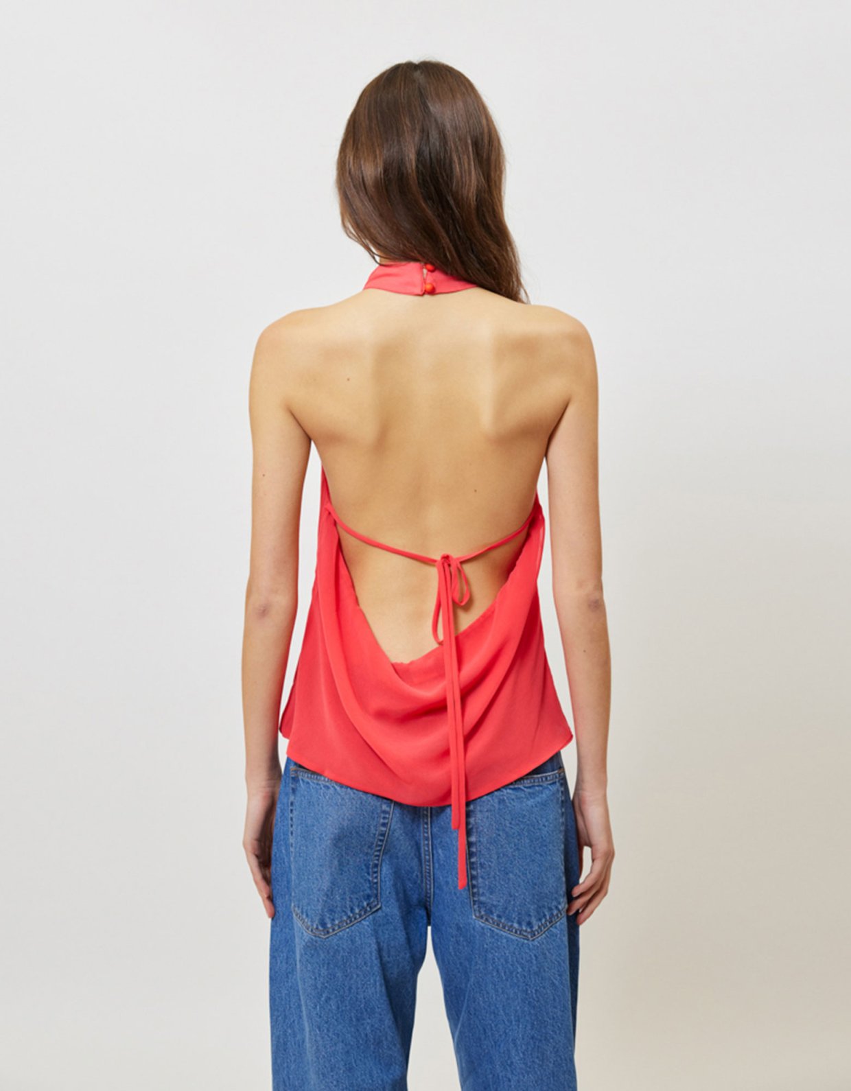 Sunset go Noemi top red