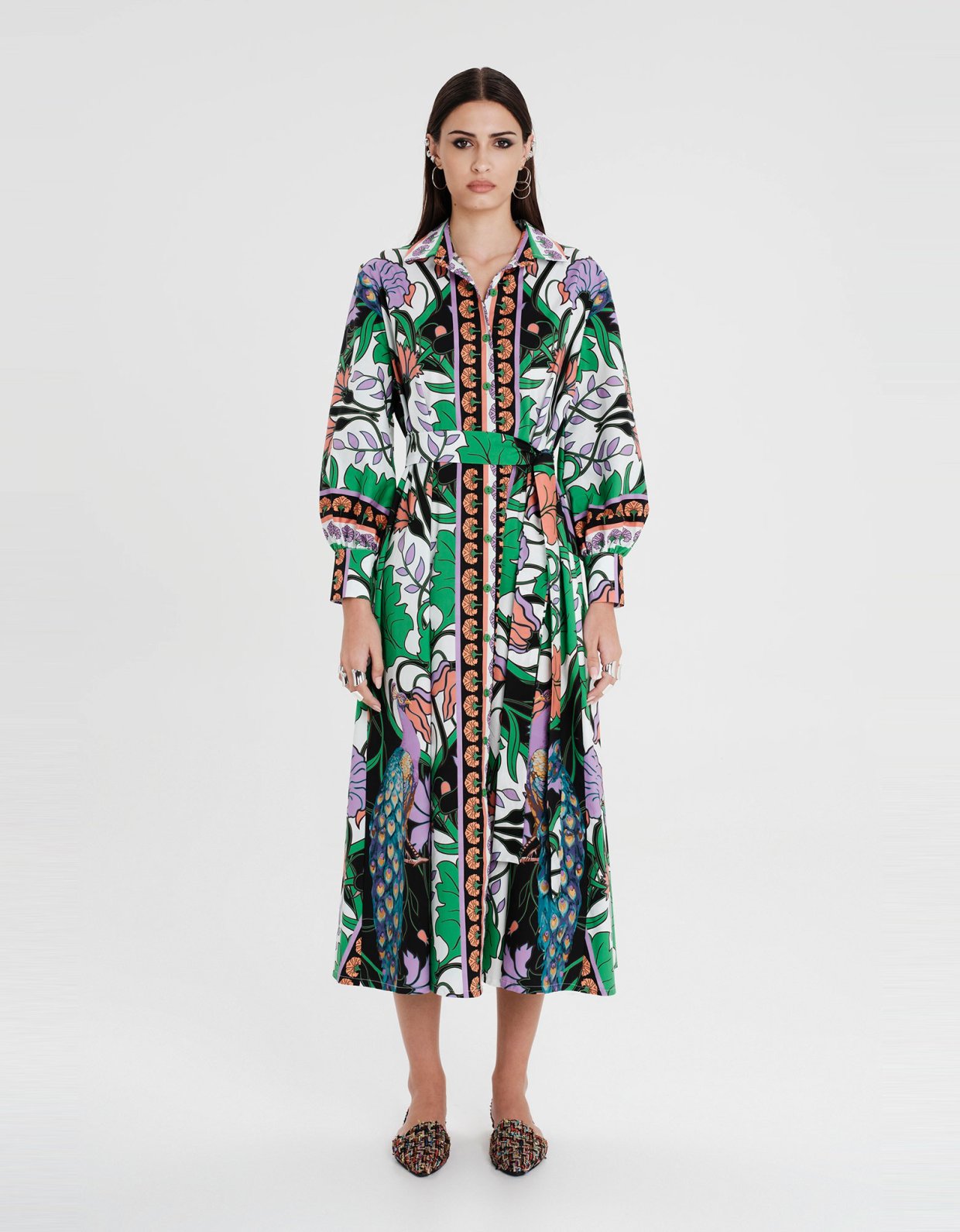 Peace and Chaos Nostalgia long dress