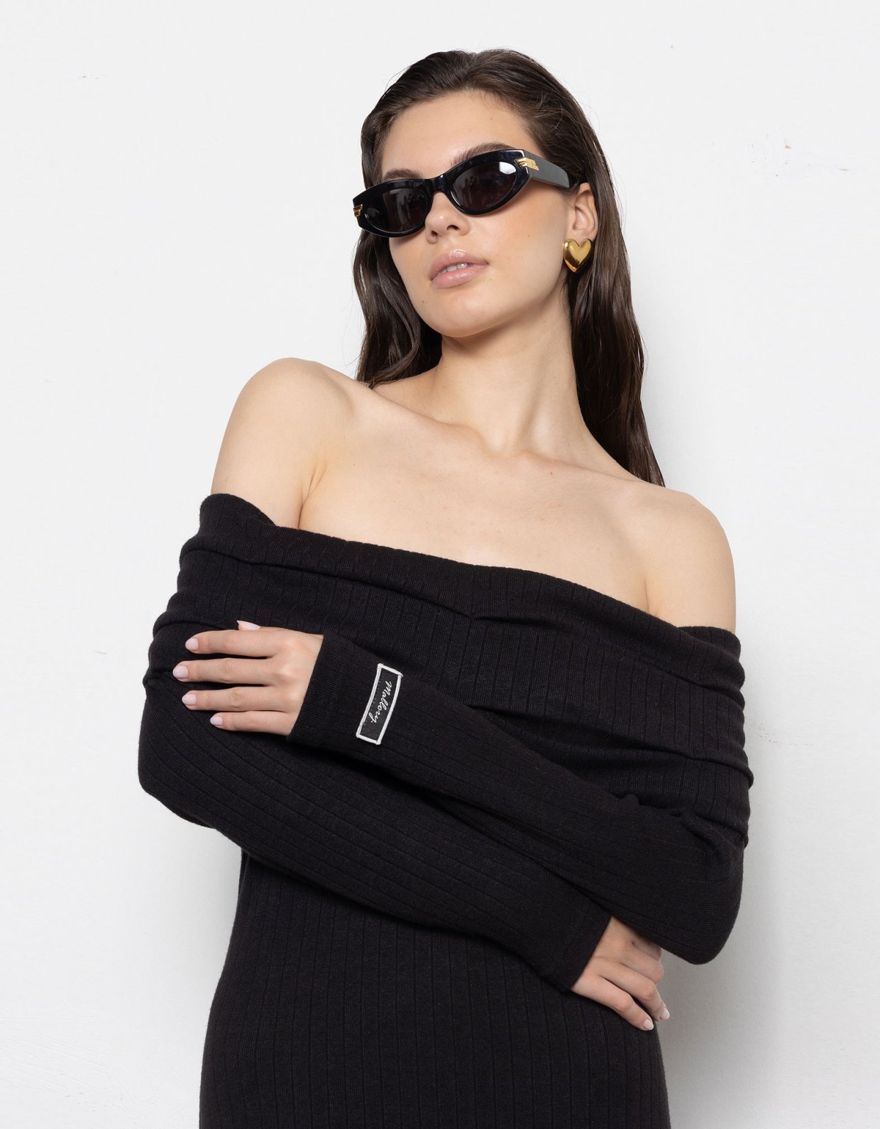 Mallory the label Nyra black dress