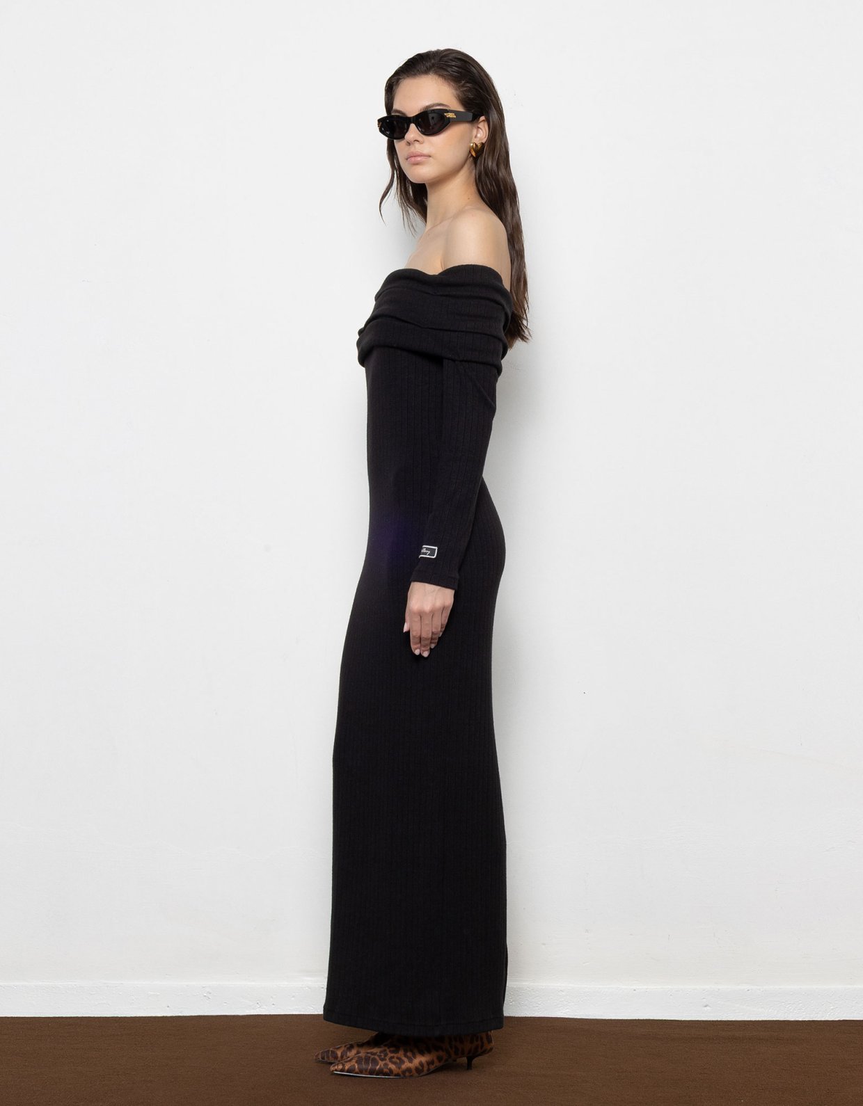 Mallory the label Nyra black dress