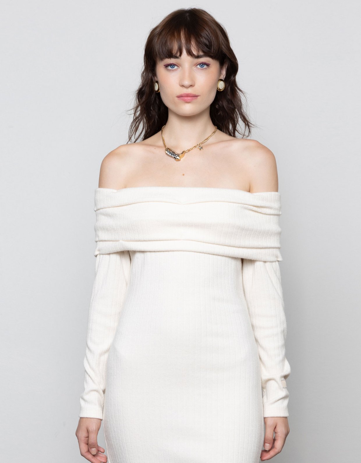 Mallory the label Nyra ivory dress