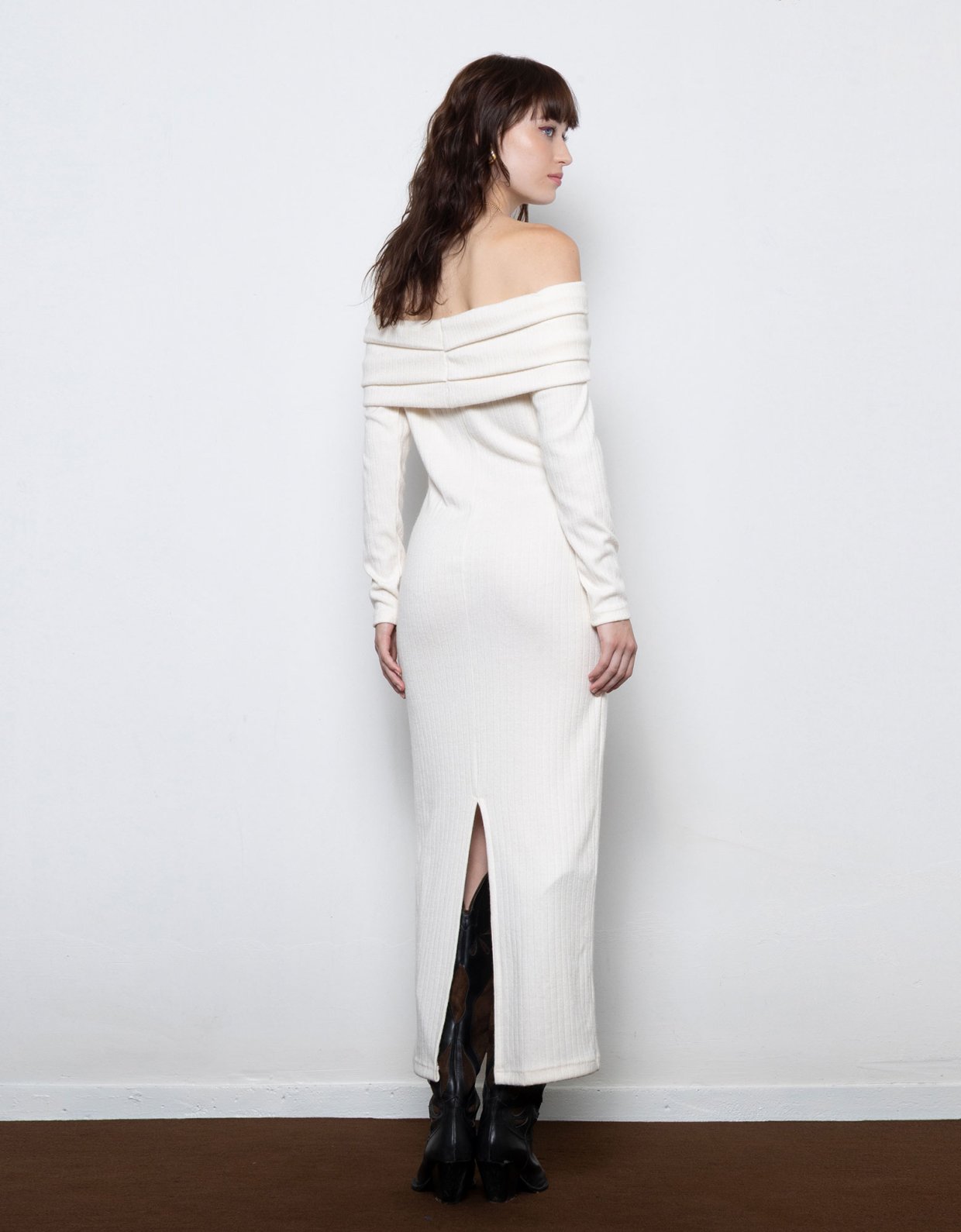 Mallory the label Nyra ivory dress