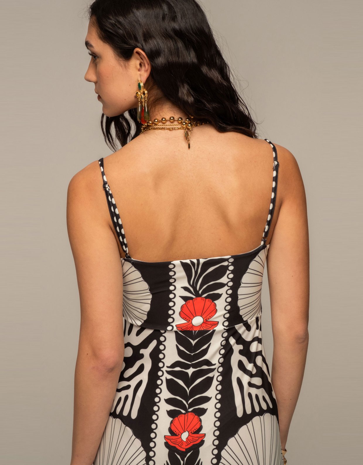 Peace and Chaos Oceanic long dress