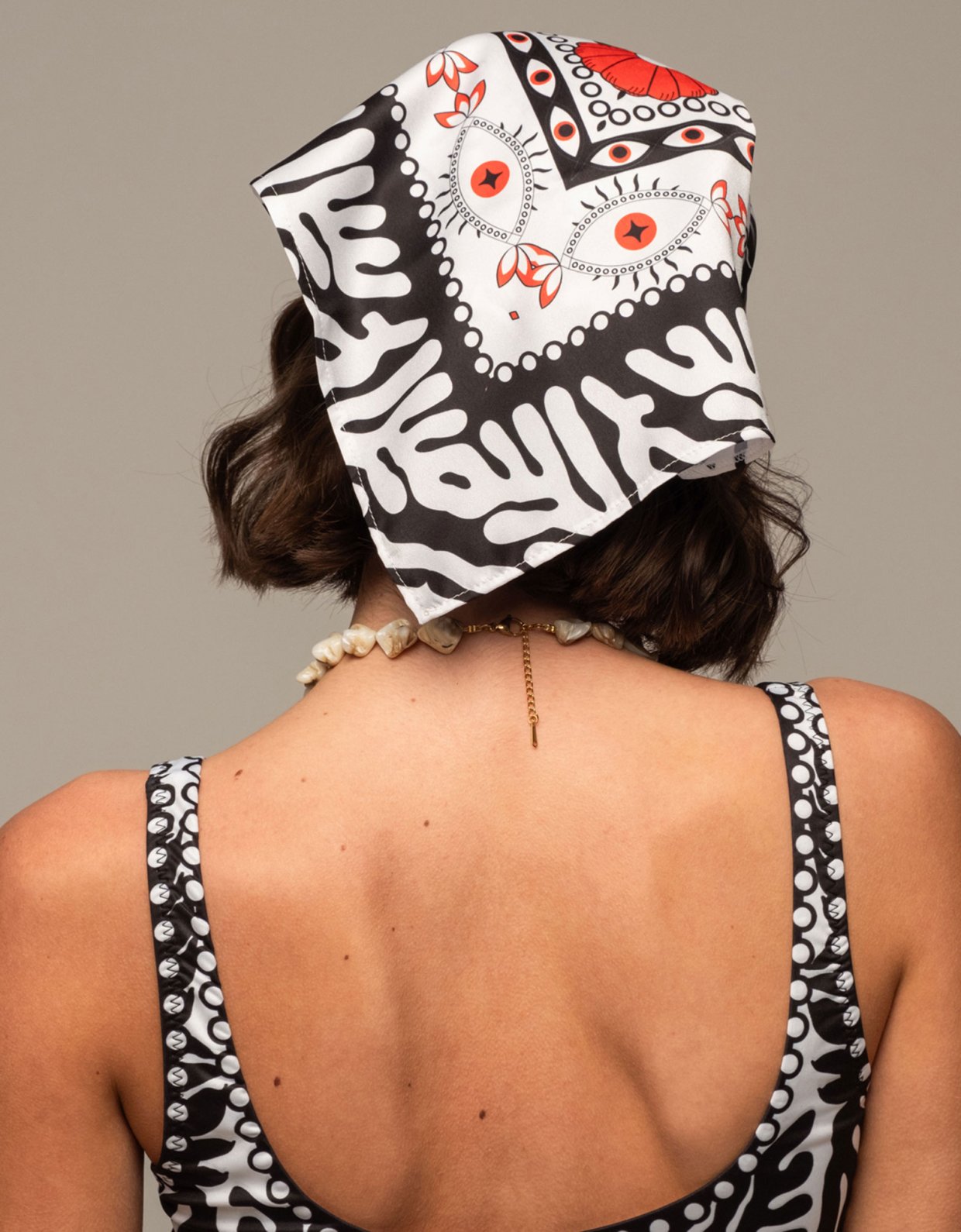 Peace and Chaos Oceanic scarf