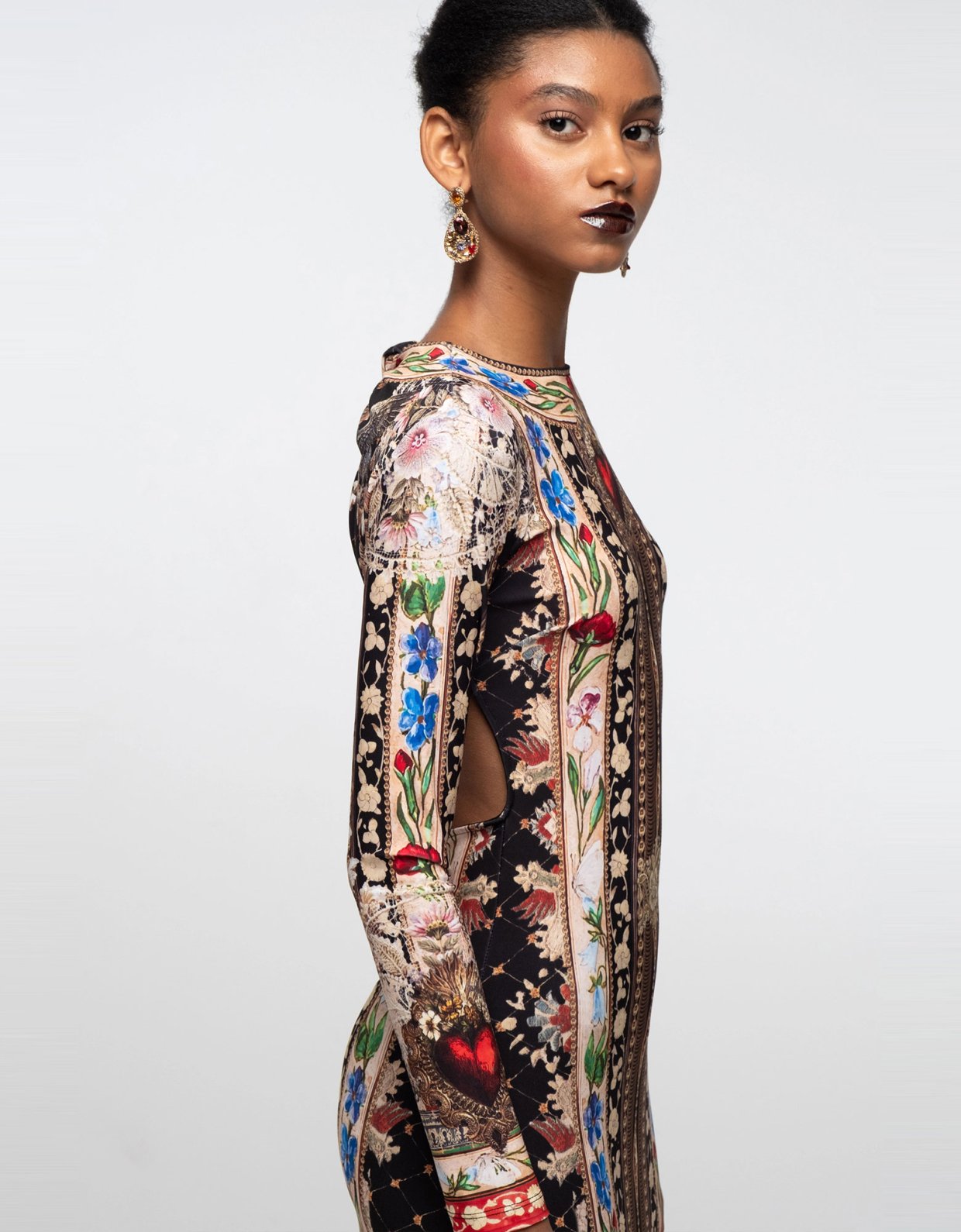 Peace and Chaos Opulence dress