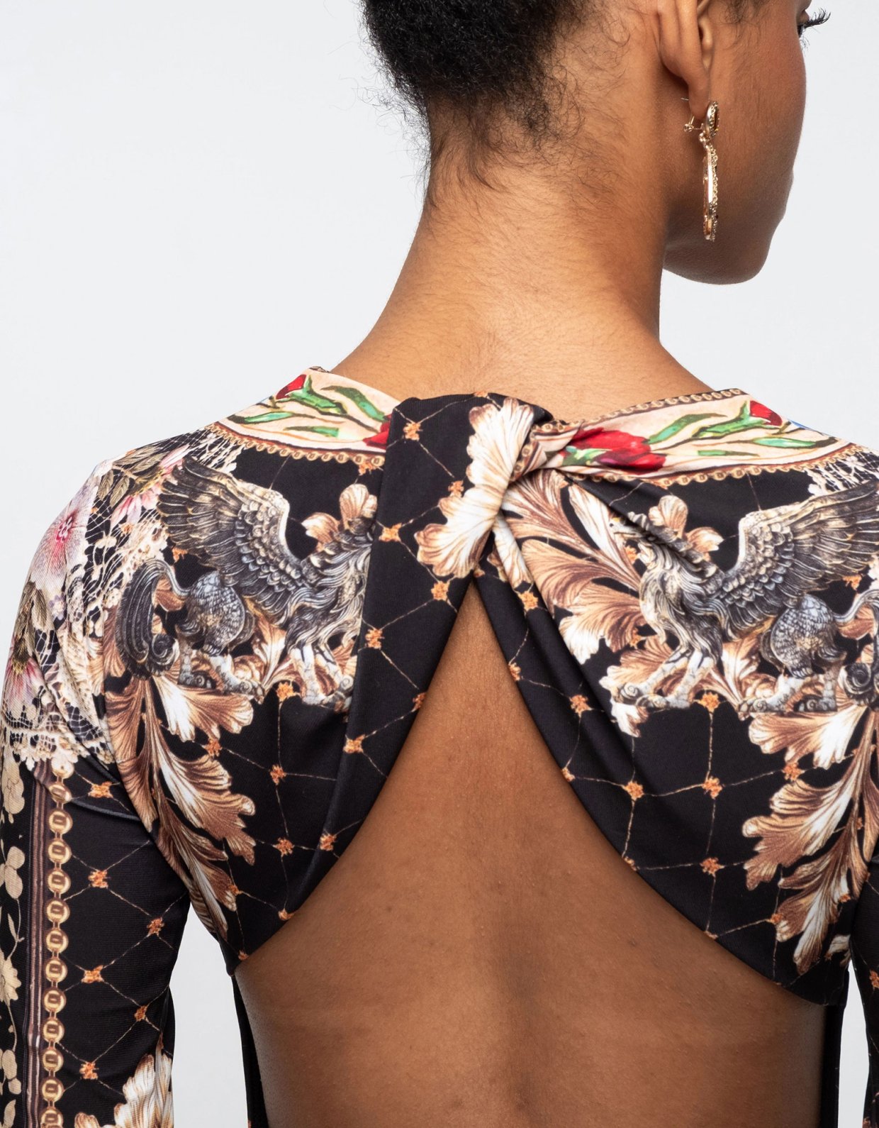 Peace and Chaos Opulence dress