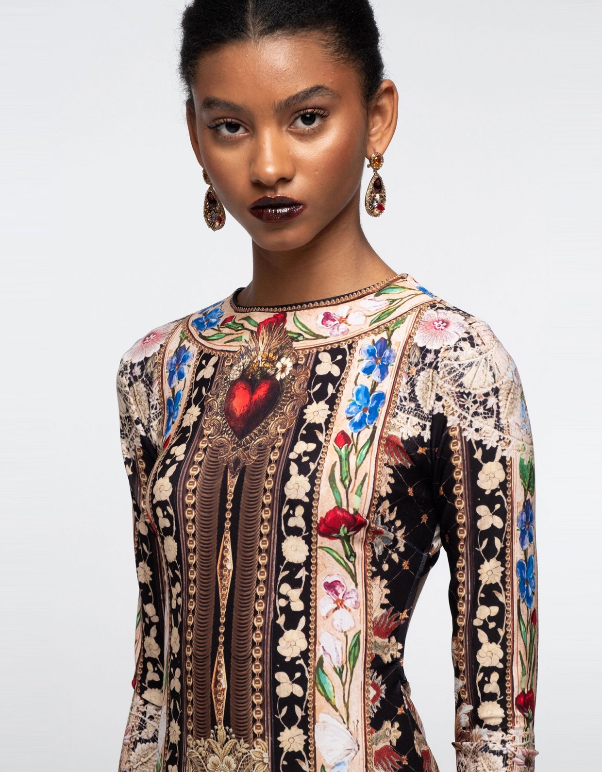 Peace and Chaos Opulence dress