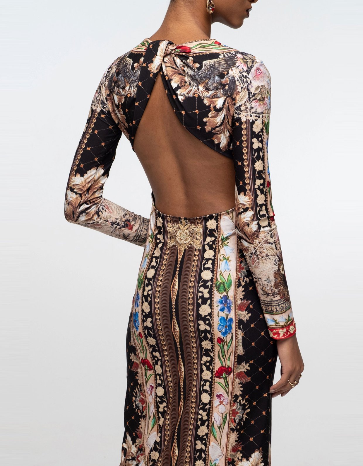 Peace and Chaos Opulence dress