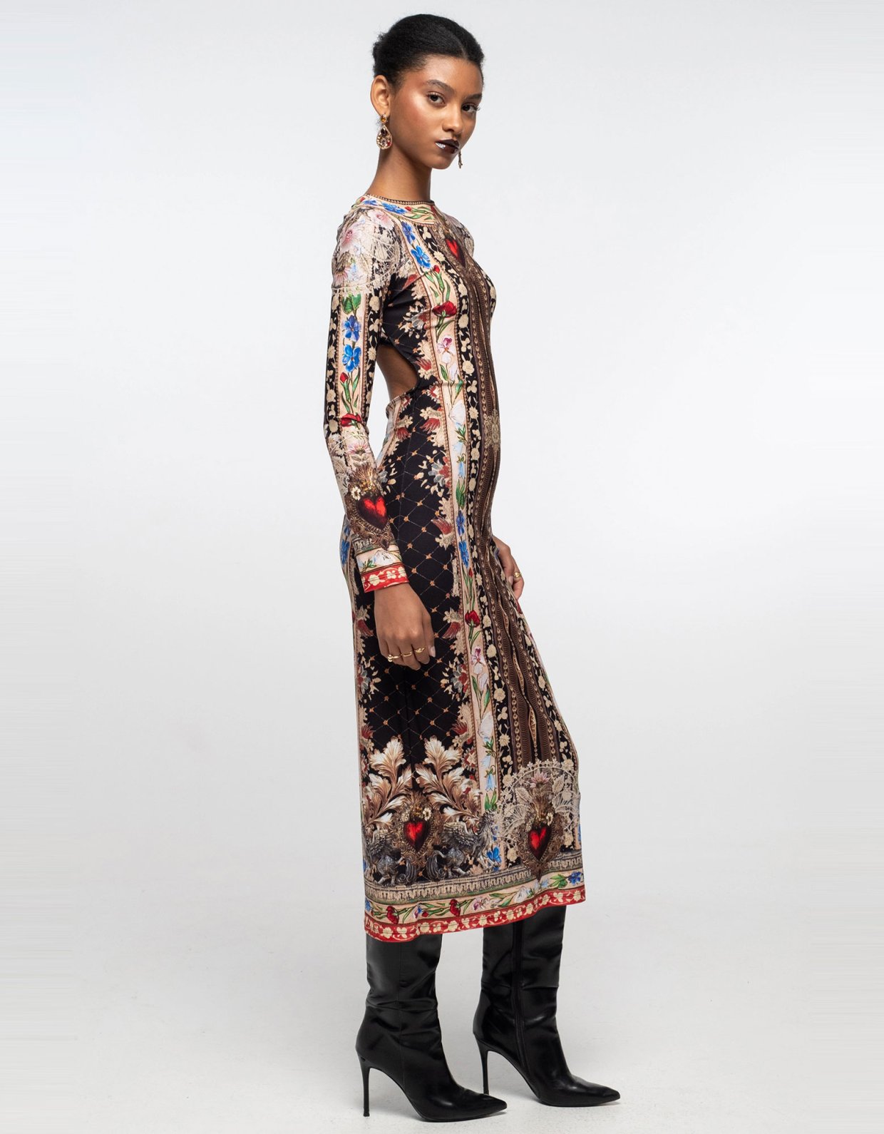 Peace and Chaos Opulence dress