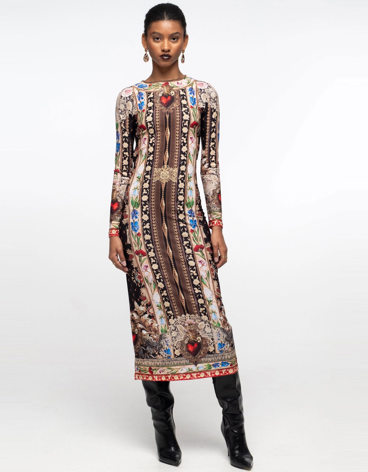 Peace and Chaos Opulence dress