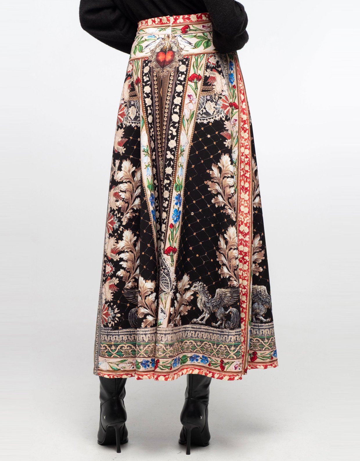 Peace and Chaos Opulence long skirt