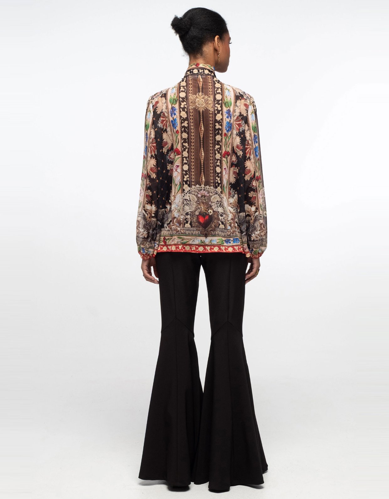 Peace and Chaos Opulence top