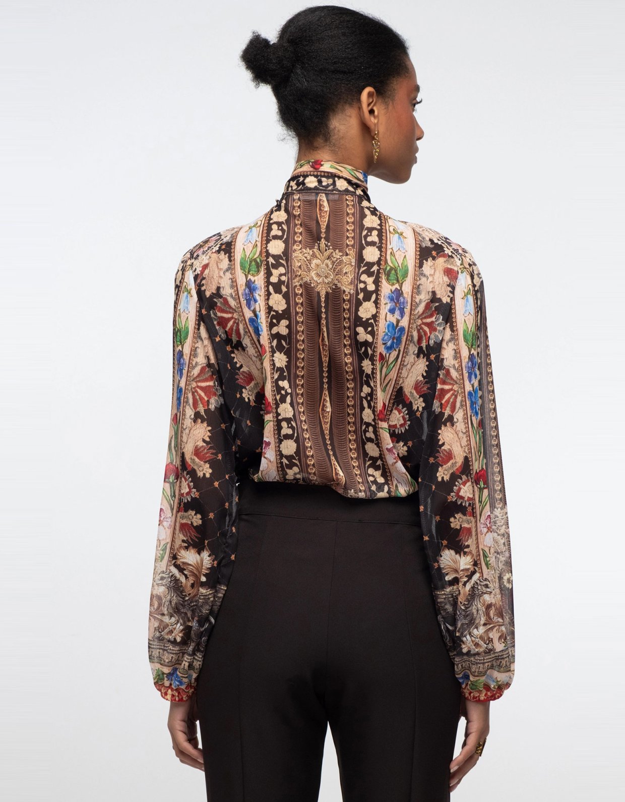 Peace and Chaos Opulence top