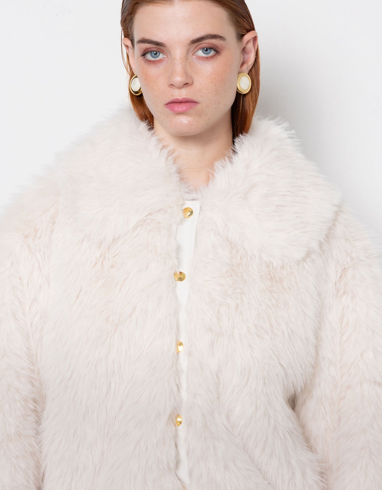 Mallory the label Orellia faux fur off white